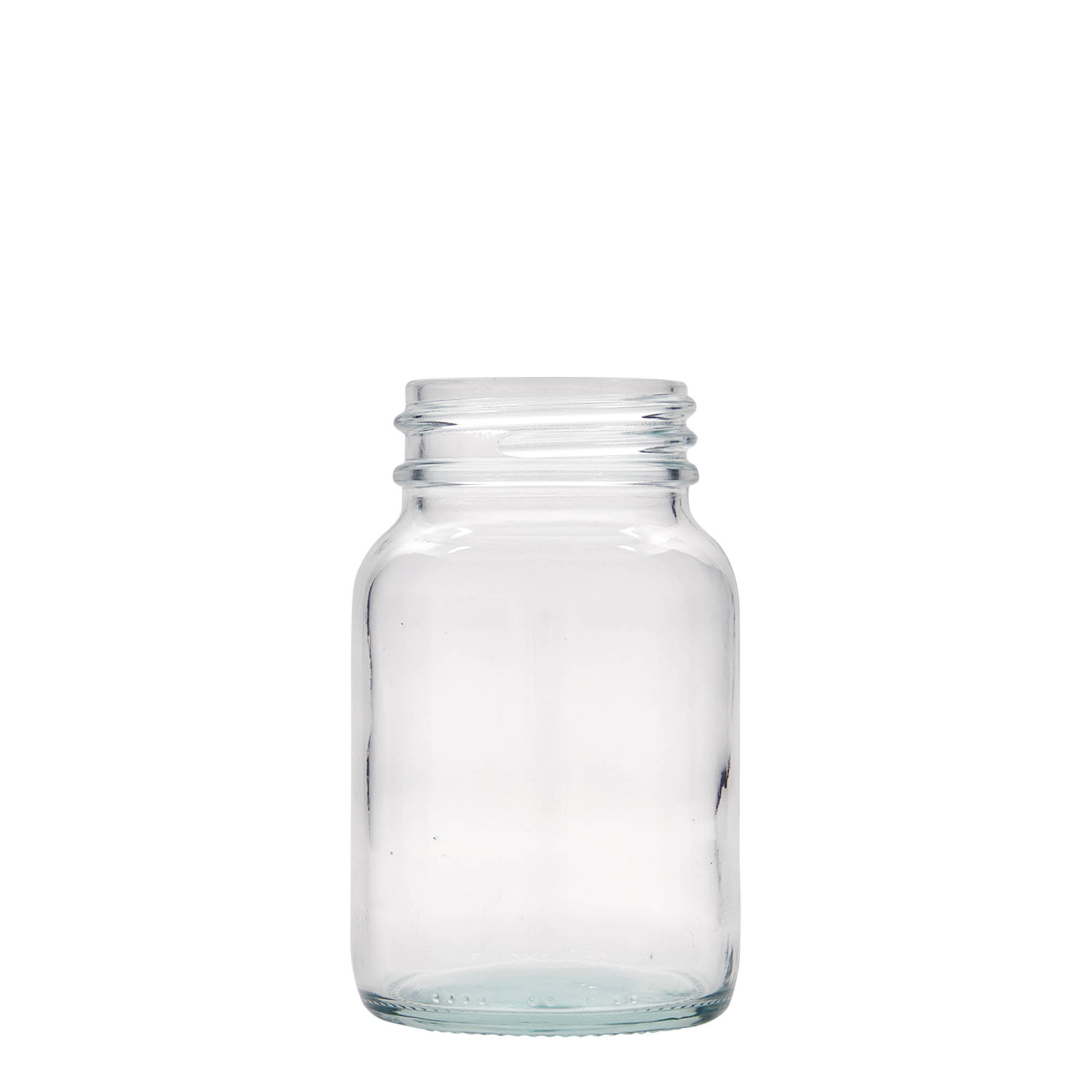 250 ml γυάλινο βάζο με φαρδύ στόμιο, άνοιγμα: DIN 55
