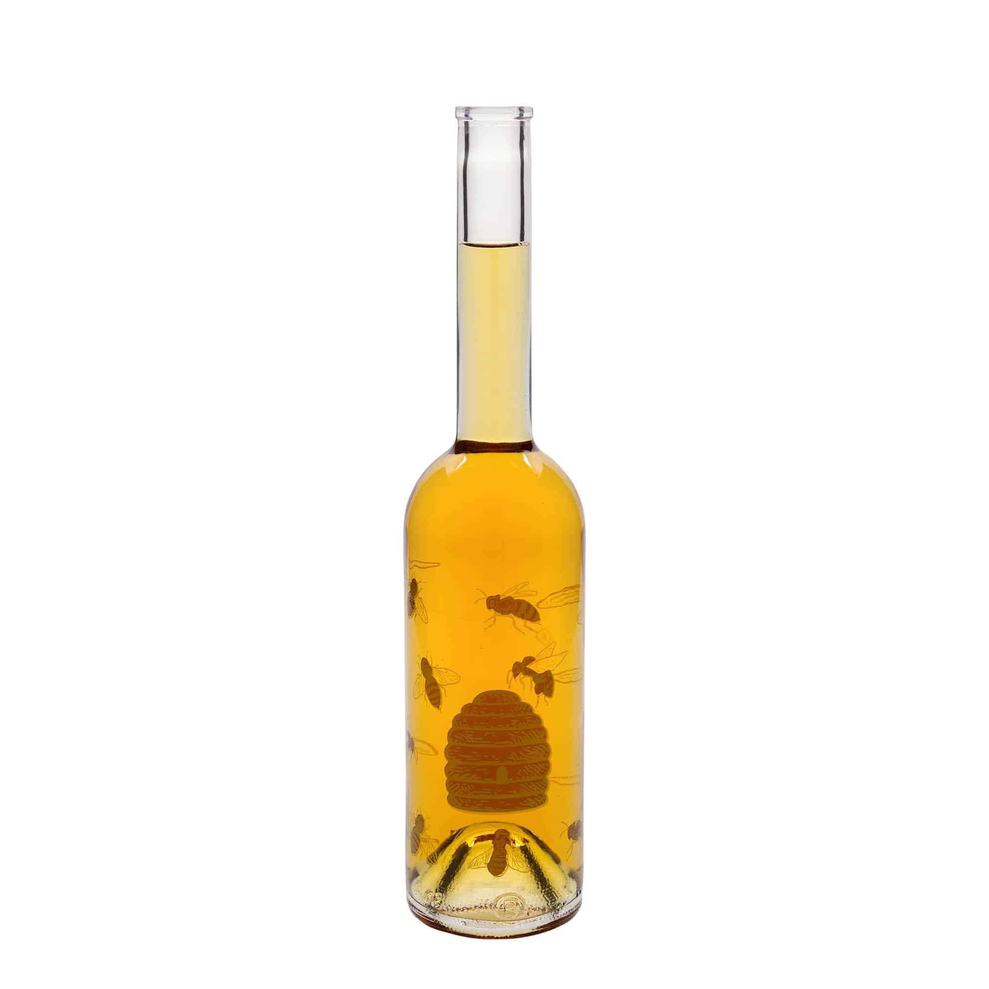 500 ml γυάλινο μπουκάλι 'Opera', σχέδιο: Μέλισσες, στόμιο: φελλός 500 ml γυάλινο μπουκάλι 'Opera', σχέδιο: Μέλισσες, στόμιο: φελλός