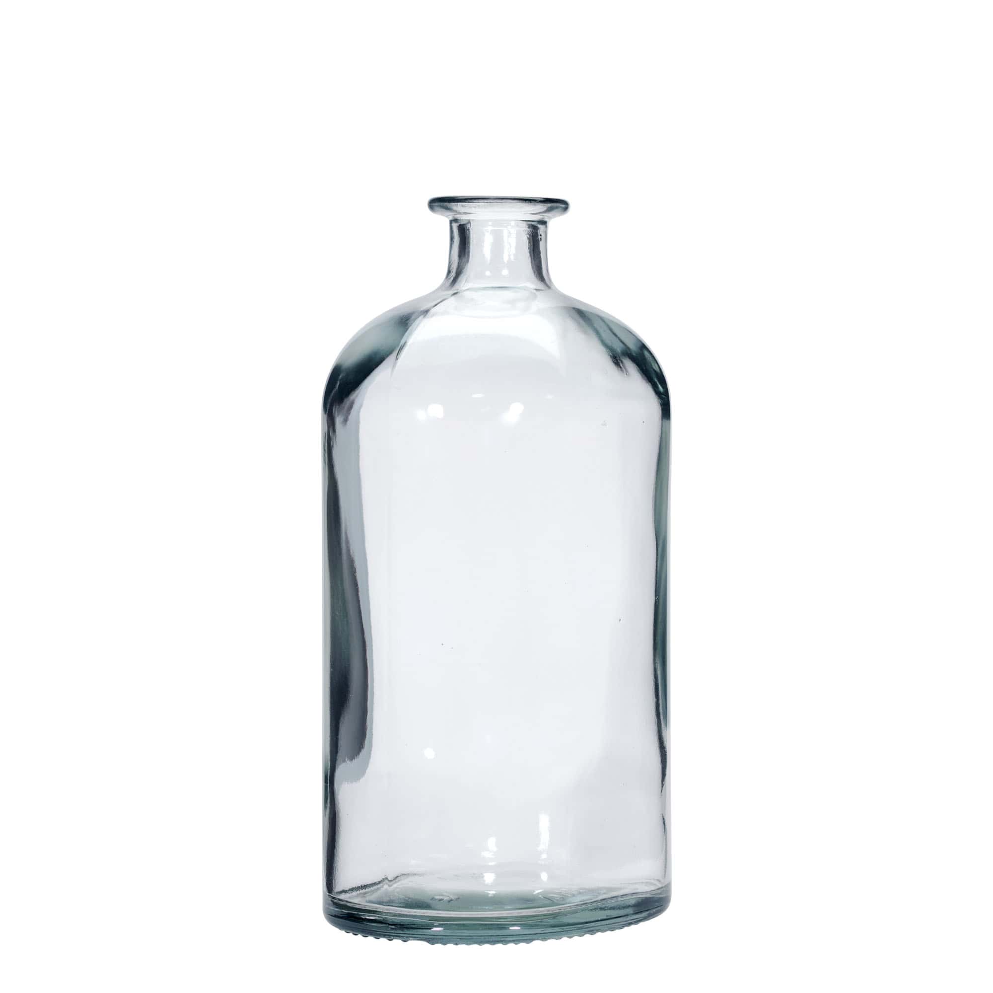 1.000 ml γυάλινο μπουκάλι 'Dundee', οβάλ, στόμιο: φελλός