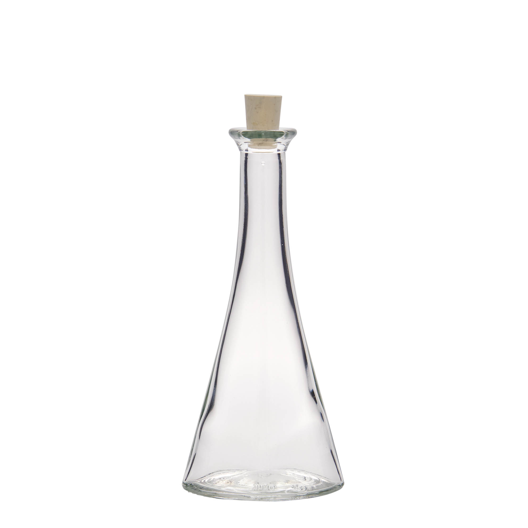 100 ml γυάλινο μπουκάλι 'Veronica', ημικυκλικό, στόμιο: φελλός