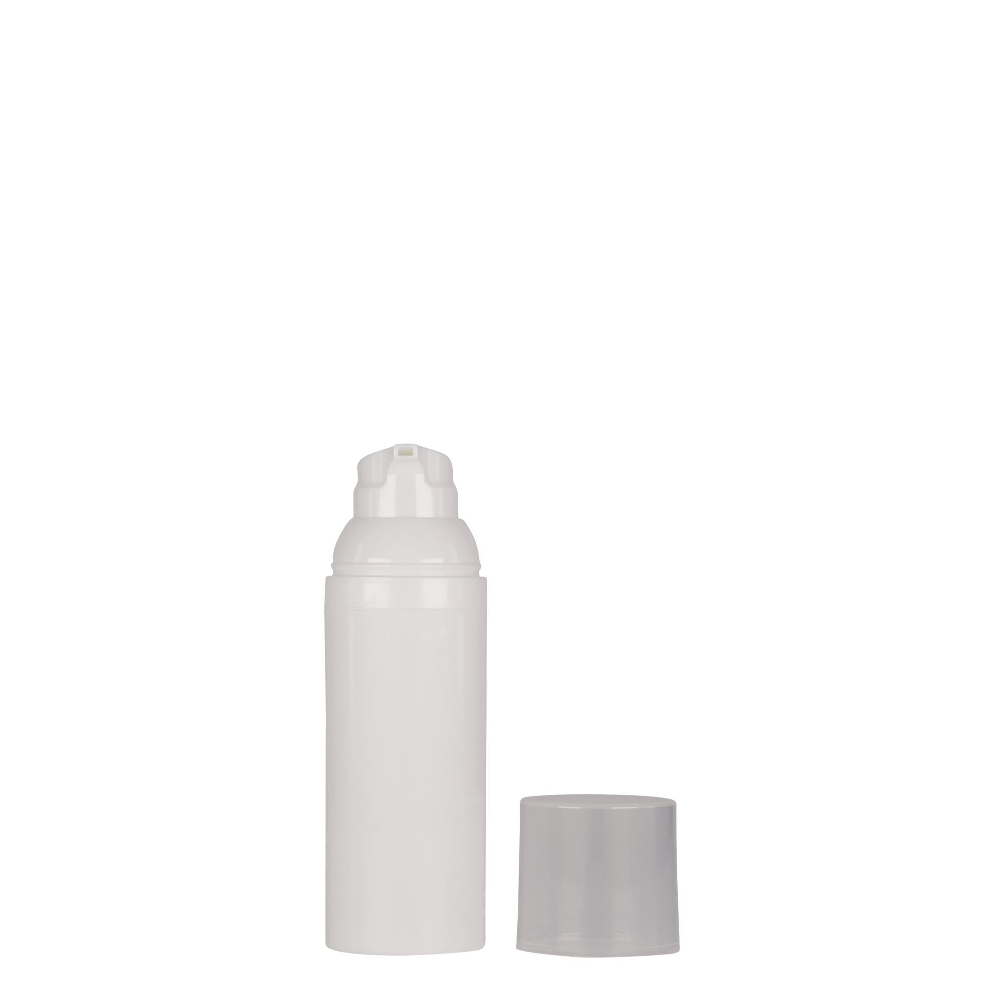 50 ml Airless διανομέας 'Mezzo', πλαστικό PP, λευκό 50 ml Airless διανομέας 'Mezzo', πλαστικό PP, λευκό