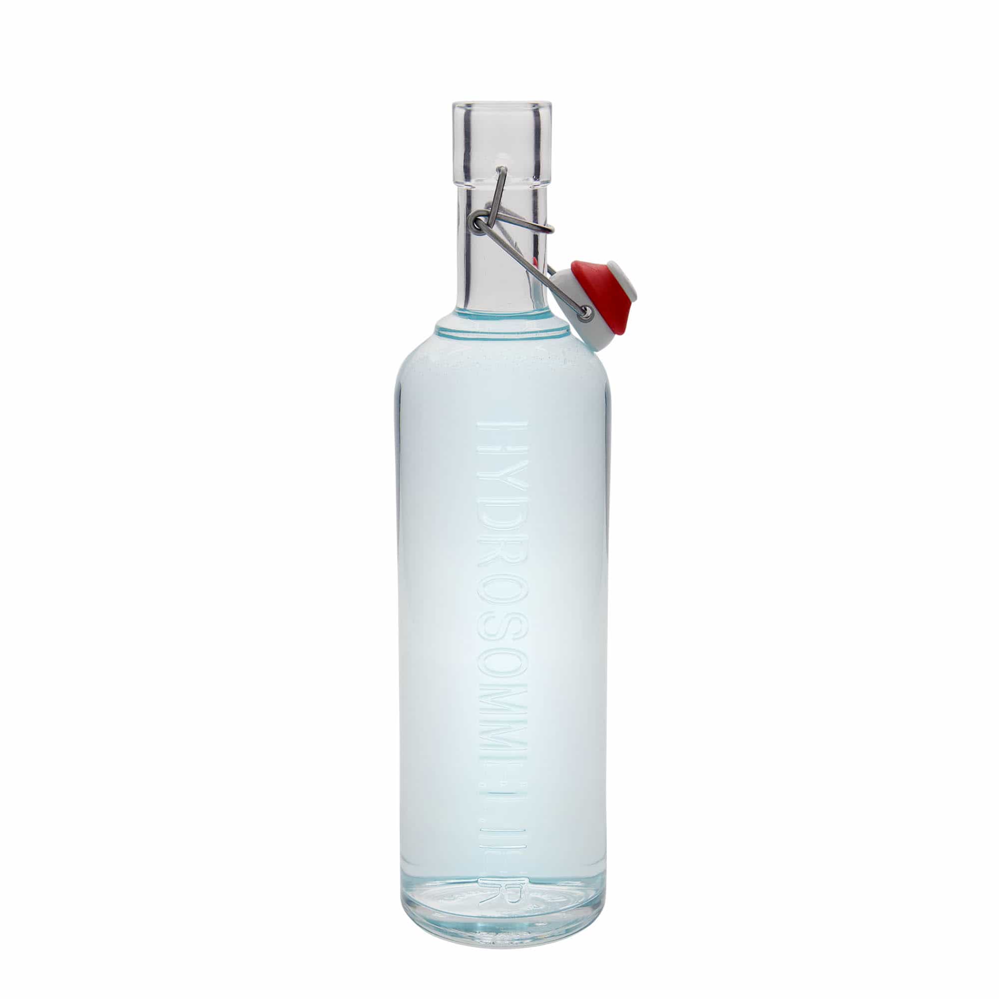1.000 ml γυάλινο μπουκάλι 'Optima Hydrosommelier', στόμιο: κλείσιμο με μεταλλικό κλιπ 1.000 ml γυάλινο μπουκάλι 'Optima Hydrosommelier', στόμιο: κλείσιμο με μεταλλικό κλιπ
