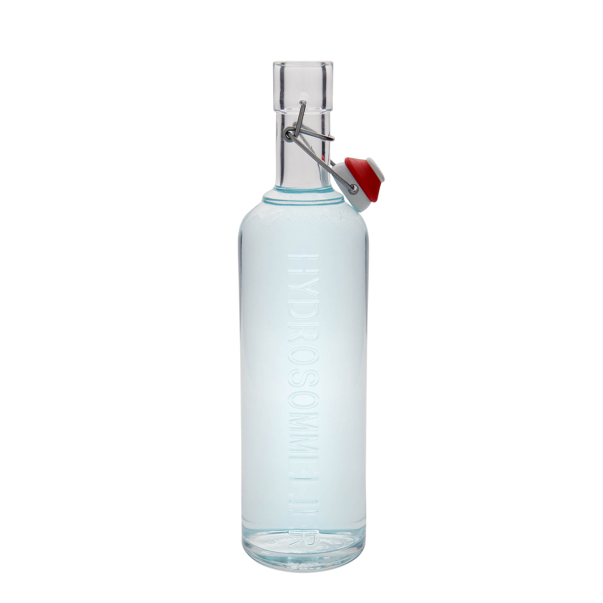 1.000 ml γυάλινο μπουκάλι 'Optima Hydrosommelier', στόμιο: κλείσιμο με μεταλλικό κλιπ