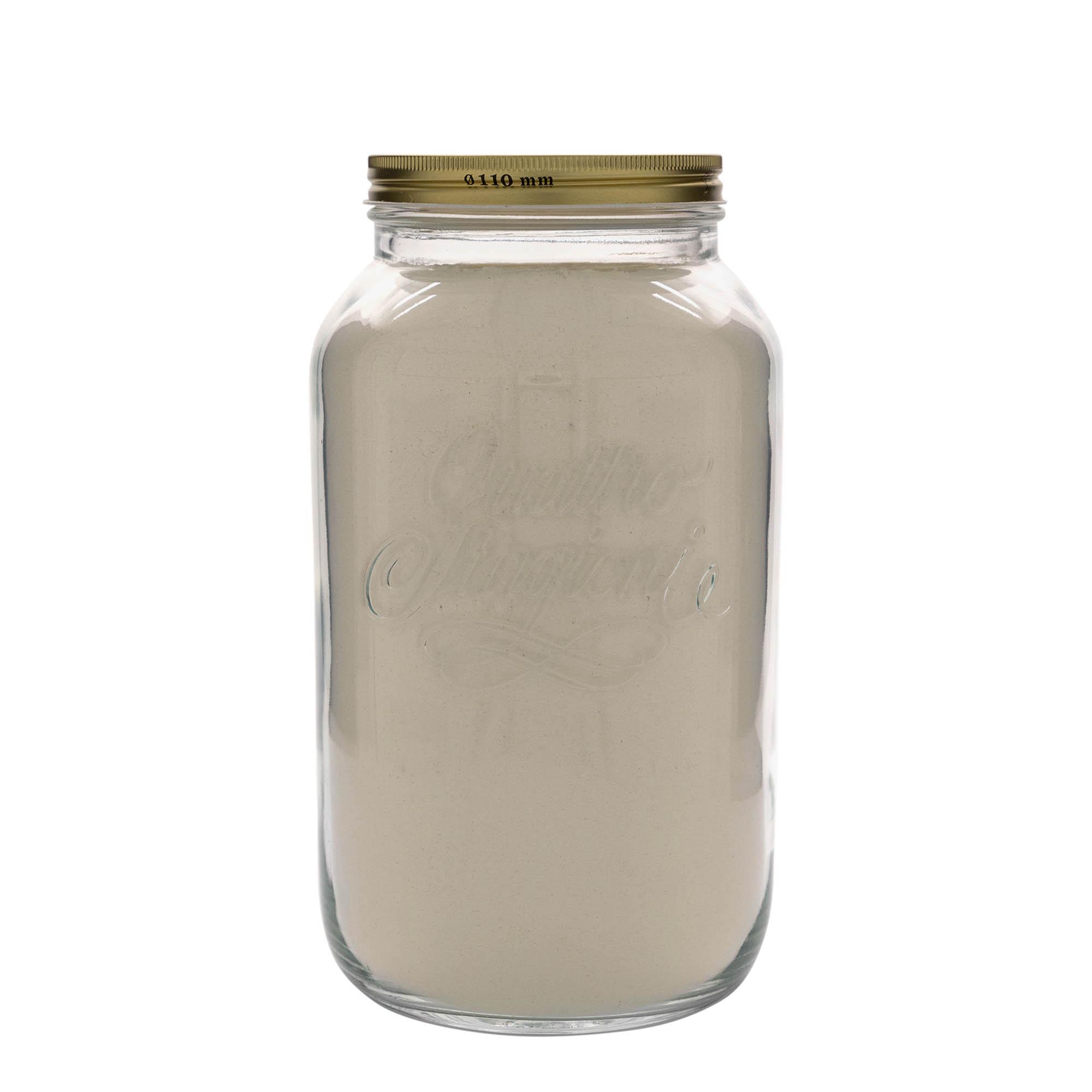 3.800 ml γυάλινο βάζο 'Quattro Stagioni', στόμιο: βιδωτό καπάκι