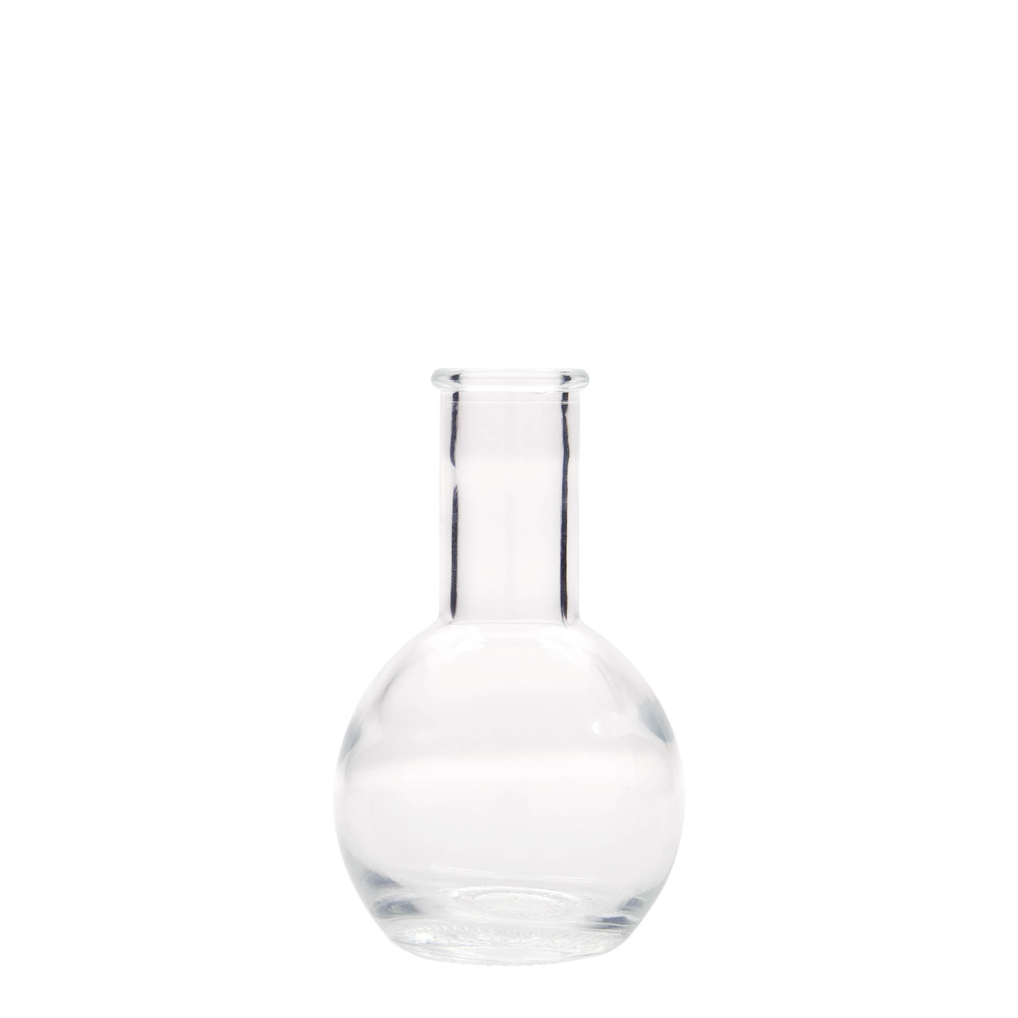 100 ml γυάλινο μπουκάλι 'Tulipano', στόμιο: φελλός