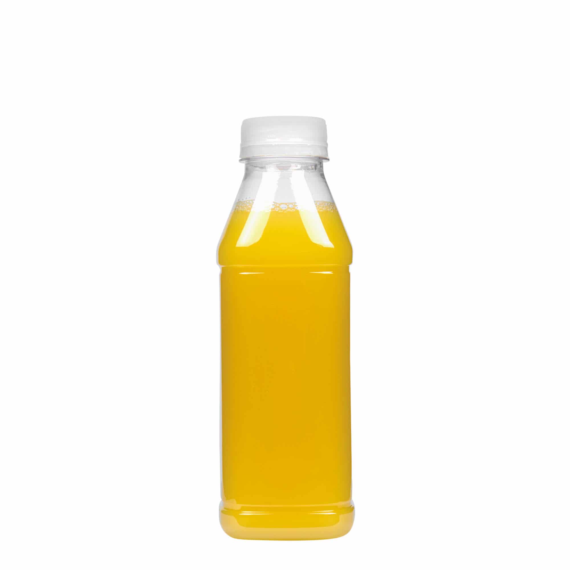 500 ml PET-μπουκάλι 'Milk and Juice Carré', τετράγωνο, πλαστικό, στόμιο: 38 mm