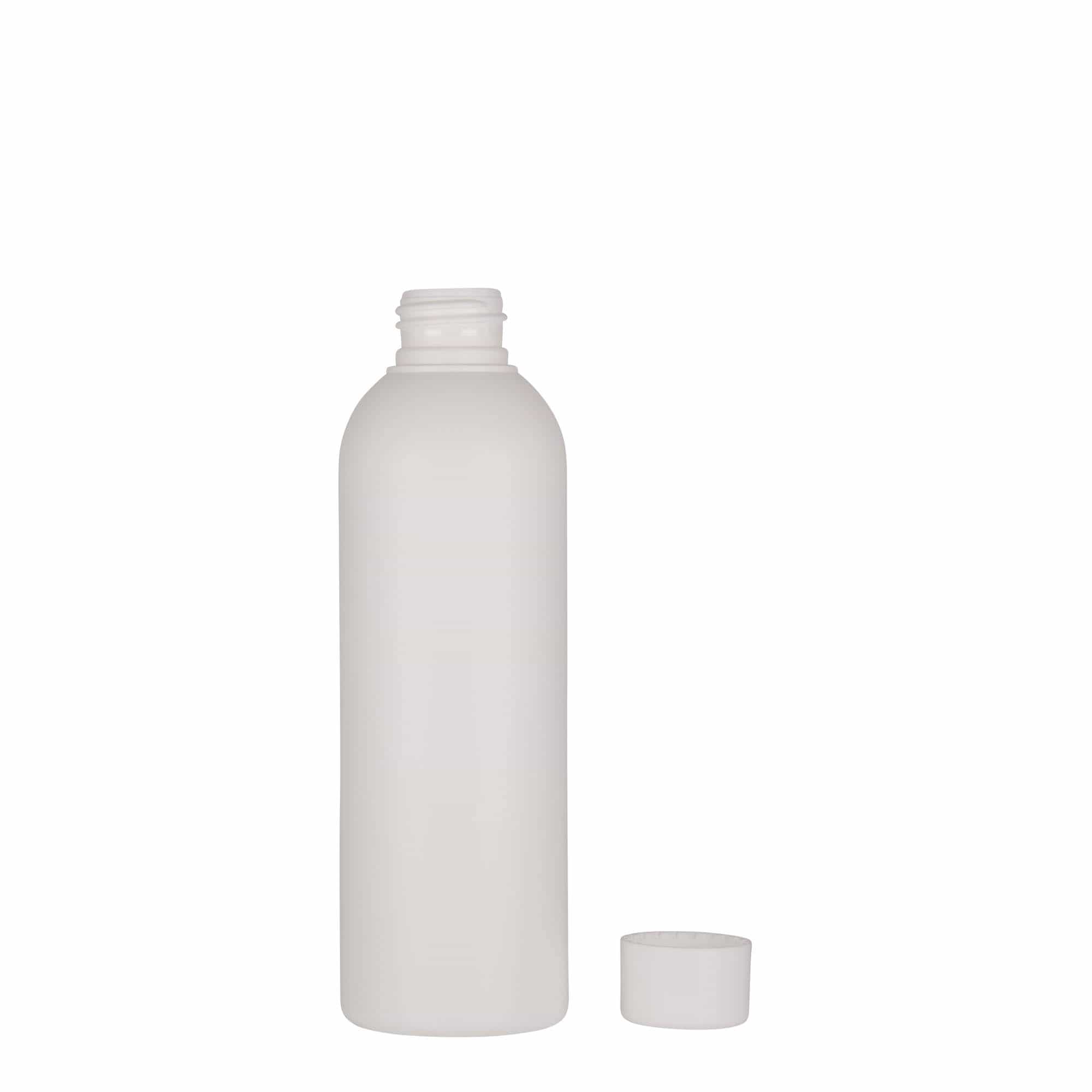 Πλαστικό μπουκάλι 'Tuffy' 200 ml, HDPE, λευκό, στόμιο: 24/410