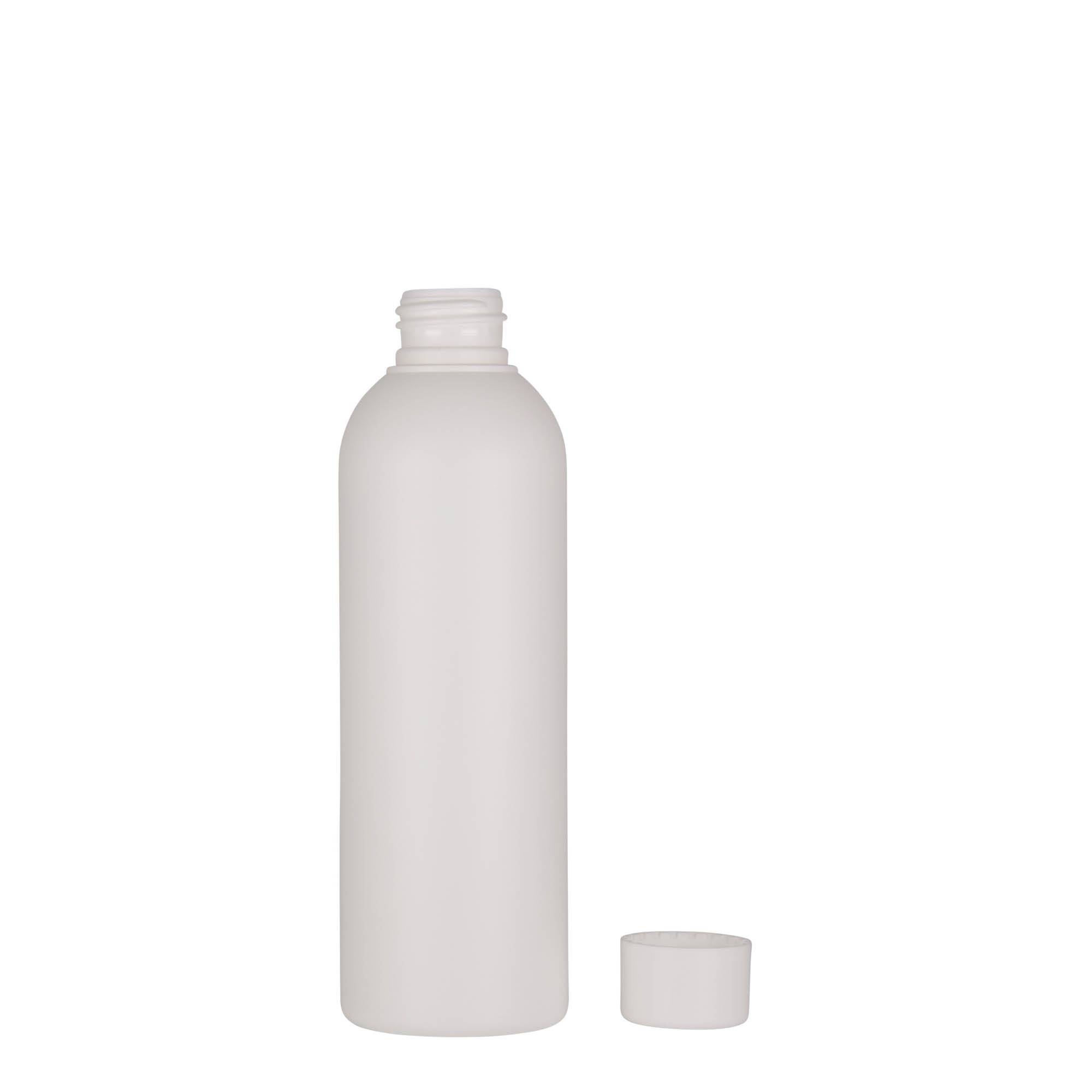 200 ml πλαστικό μπουκάλι 'Tuffy', HDPE, λευκό, στόμιο: 24/410 200 ml πλαστικό μπουκάλι 'Tuffy', HDPE, λευκό, στόμιο: 24/410