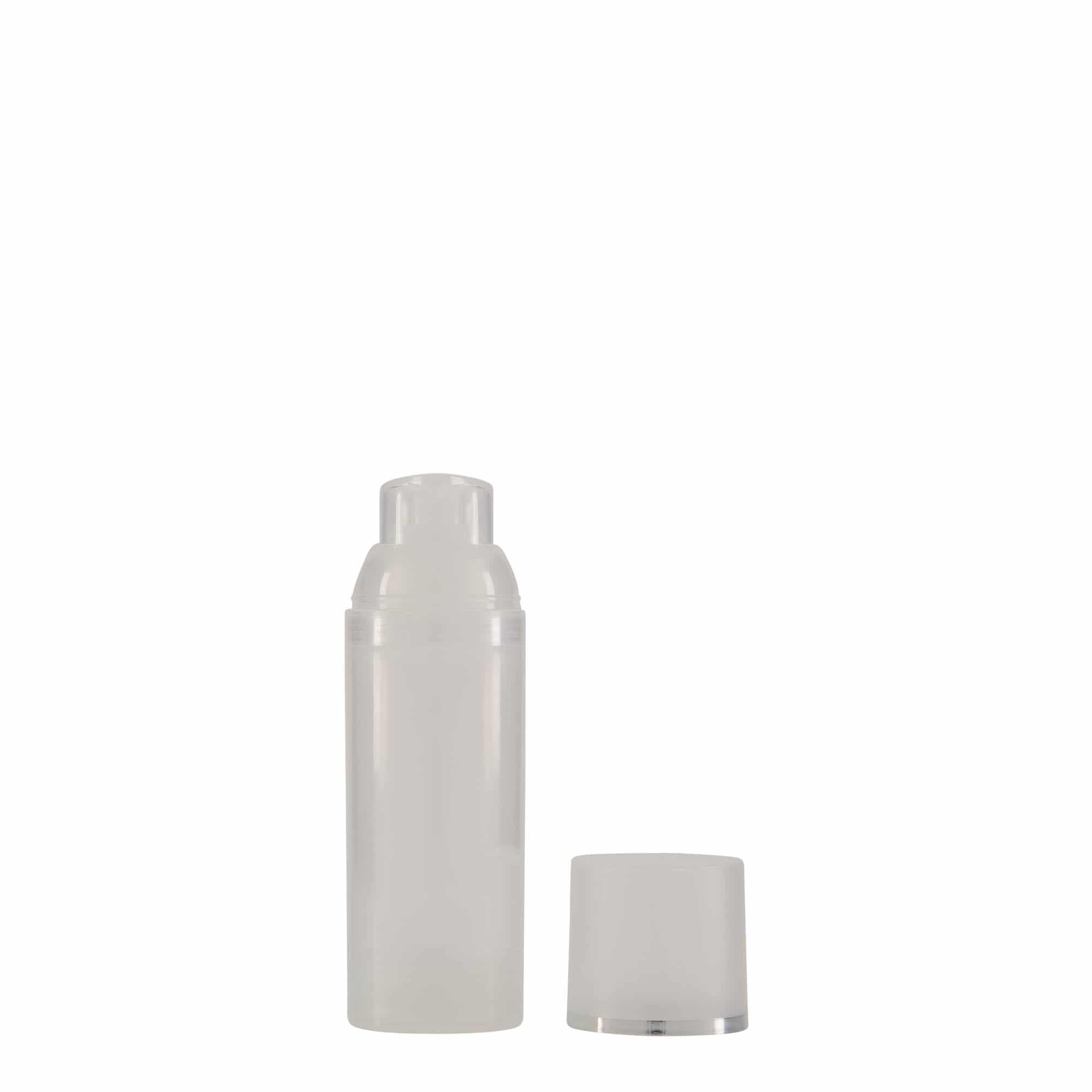 50 ml Airless Διανομέας 'Mezzo', πλαστικό PP, φυσικό