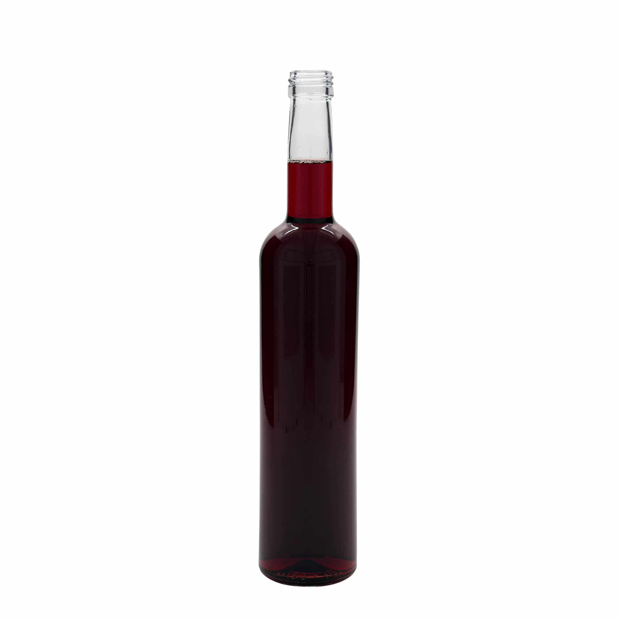 500 ml γυάλινο μπουκάλι 'Bordeaux', στόμιο: PP 28 500 ml γυάλινο μπουκάλι 'Bordeaux', στόμιο: PP 28