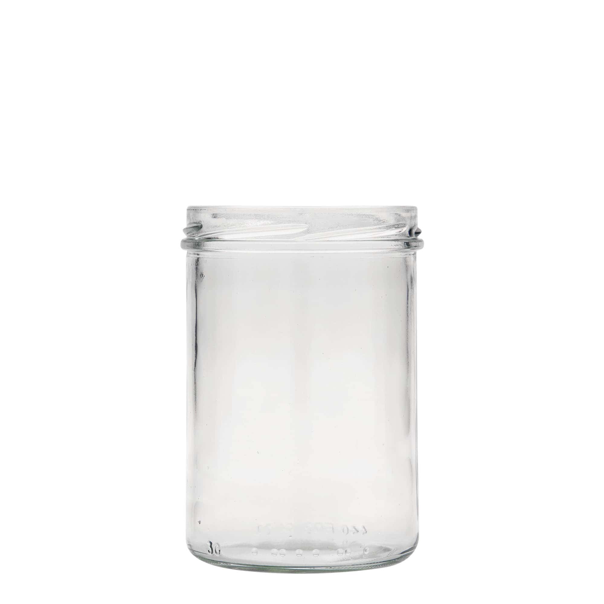 440 ml ψηλό βάζο με ευθεία πλευρά, στόμιο: Twist-Off (TO 82)