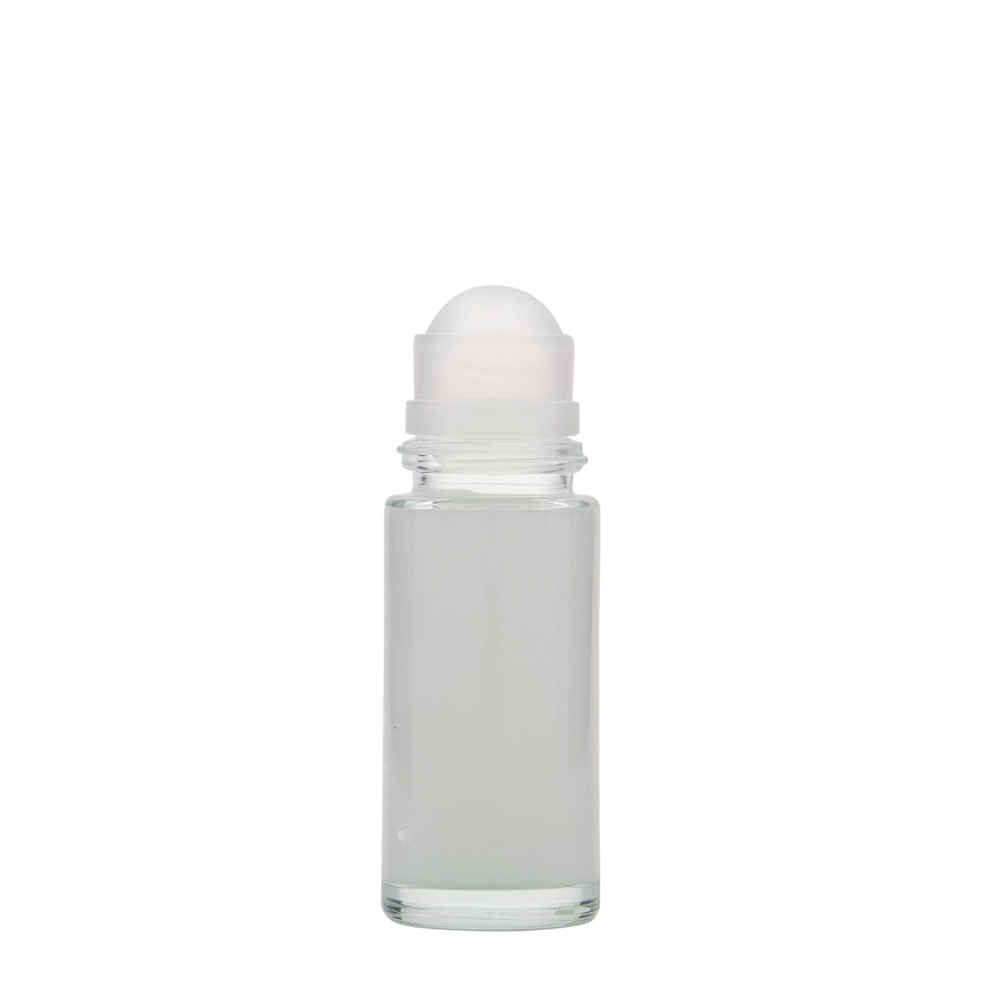 50 ml φιάλη Roll-On, γυαλί, στόμιο: βιδωτό καπάκι