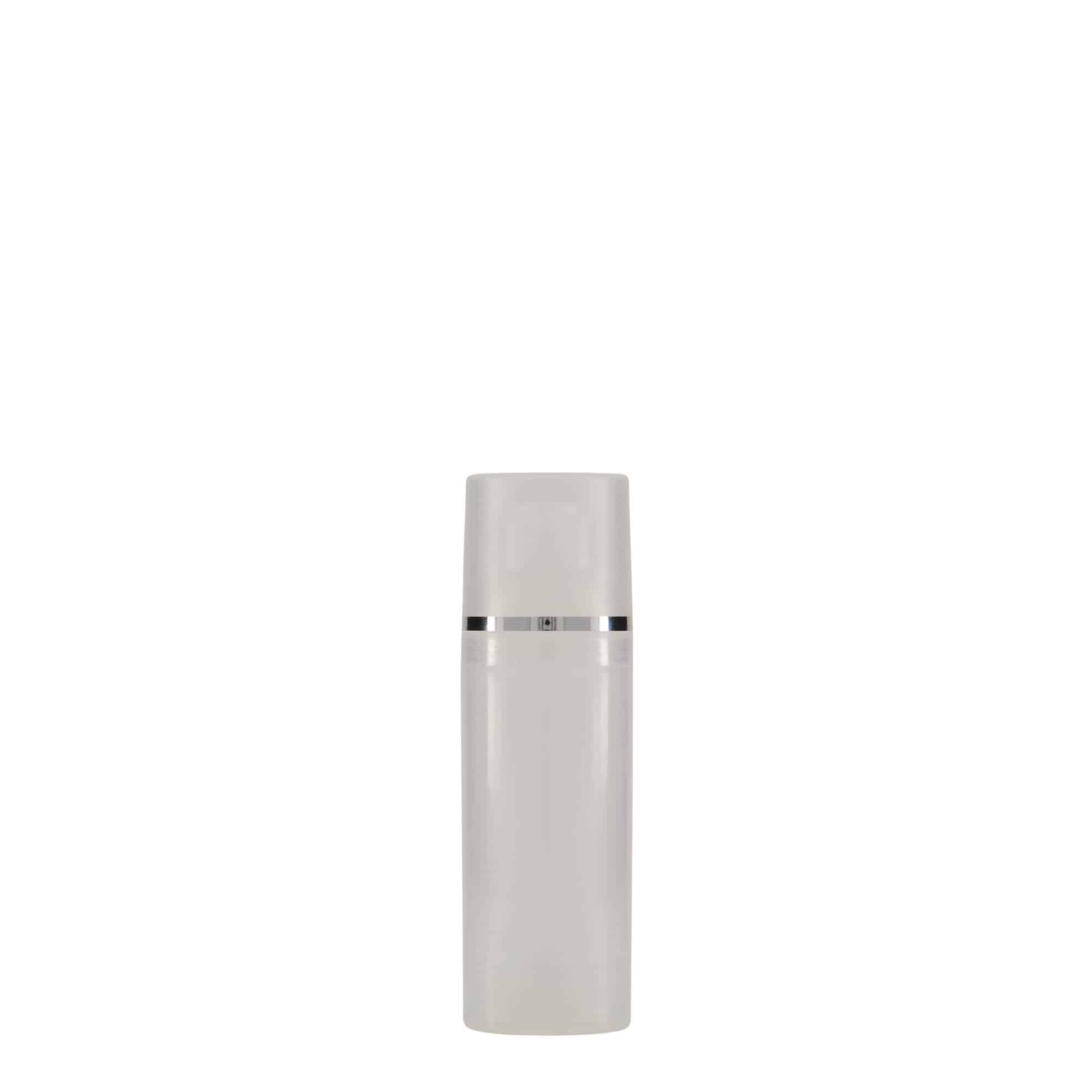50 ml Airless Διανομέας 'Mezzo', πλαστικό PP, φυσικό 50 ml Airless Διανομέας 'Mezzo', πλαστικό PP, φυσικό