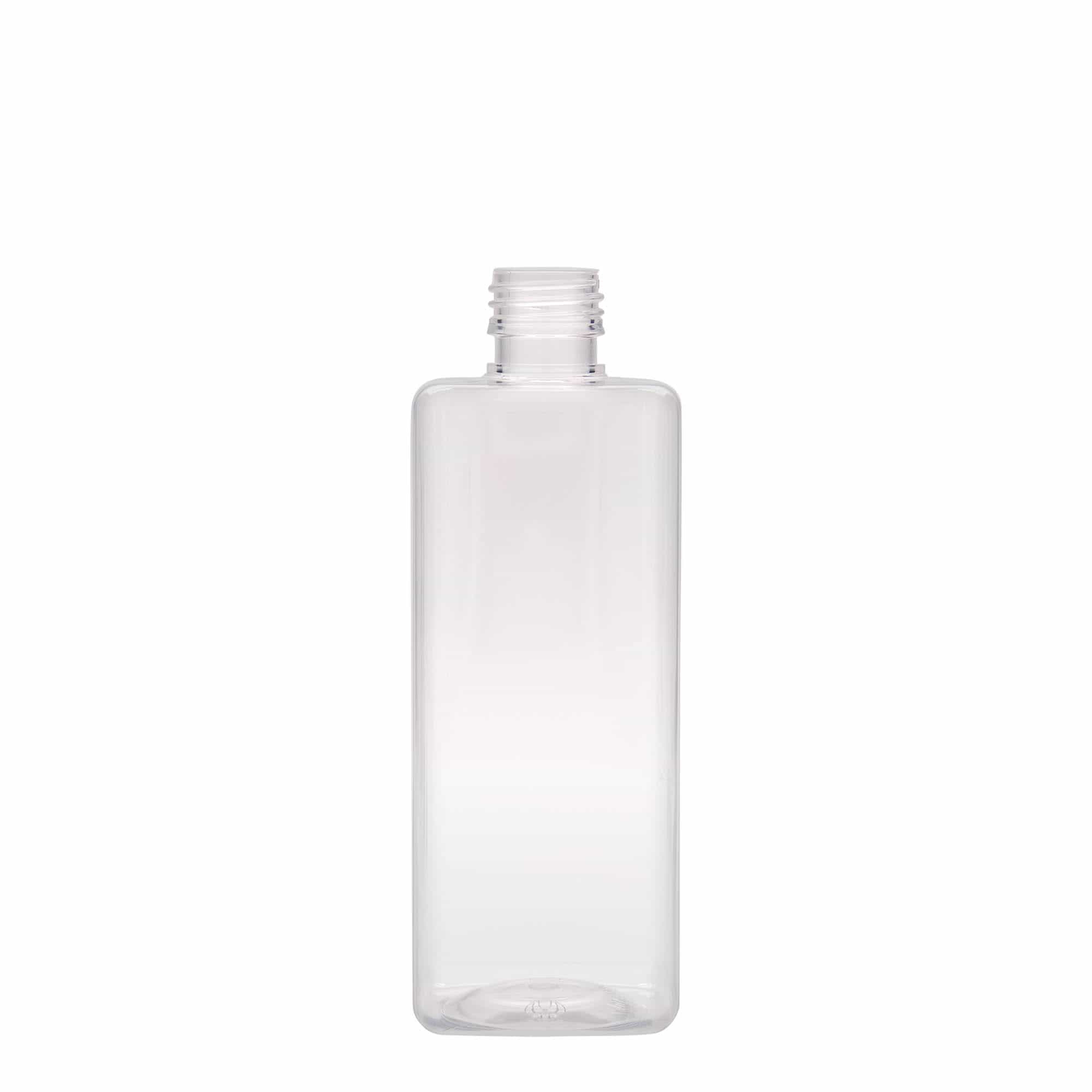 Μπουκάλι PET 'Karl' 500 ml, τετράγωνο, πλαστικό, στόμιο: PP 28 Μπουκάλι PET 'Karl' 500 ml, τετράγωνο, πλαστικό, στόμιο: PP 28