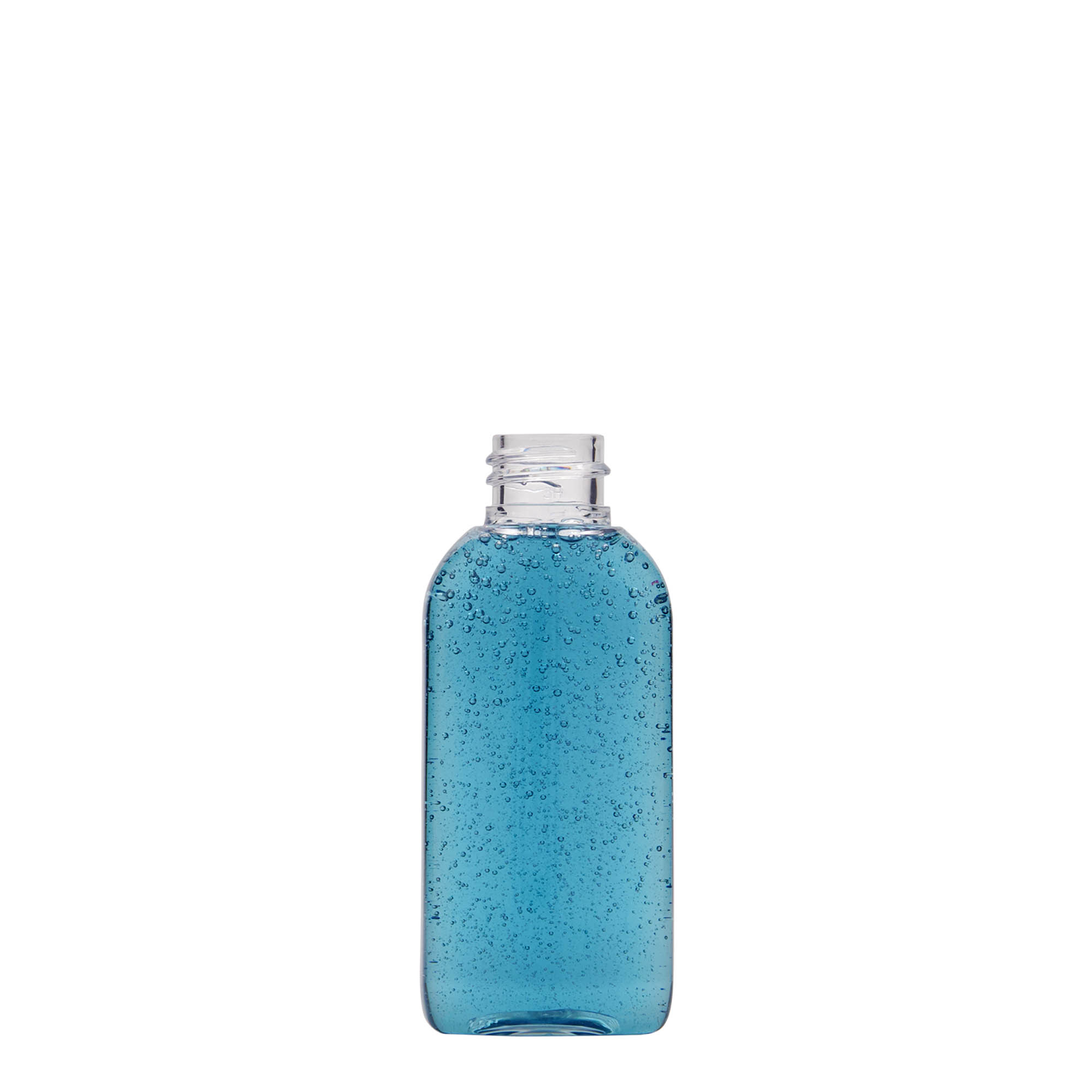 50 ml φιάλη PET 'Iris', οβάλ, πλαστικό, στόμιο: 20/410