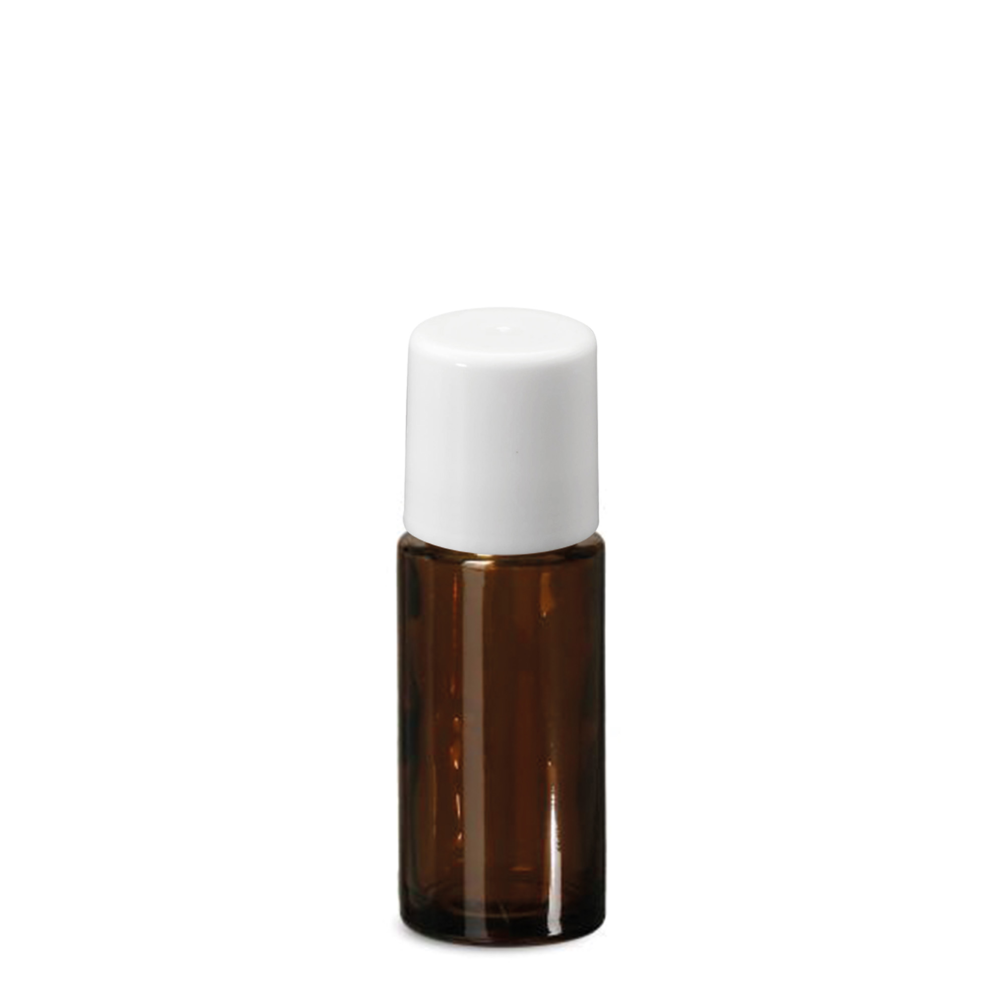 50 ml φιαλίδιο Roll-On, γυάλινο, καφέ, στόμιο: βιδωτό καπάκι 50 ml φιαλίδιο Roll-On, γυάλινο, καφέ, στόμιο: βιδωτό καπάκι