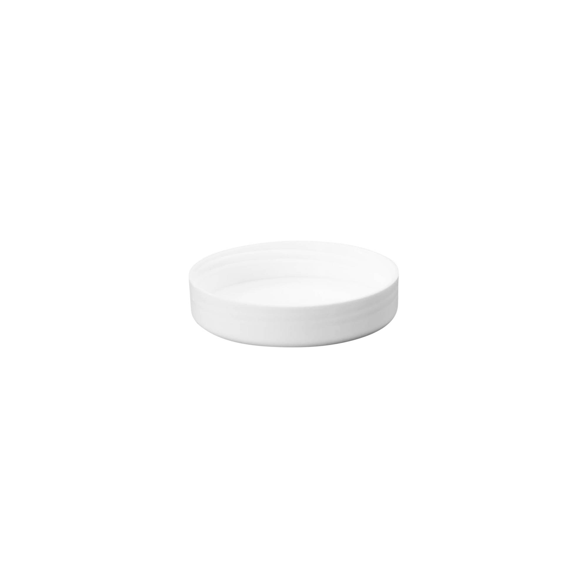 Βιδωτό καπάκι για 50 ml 'Magic', πλαστικό PP, λευκό