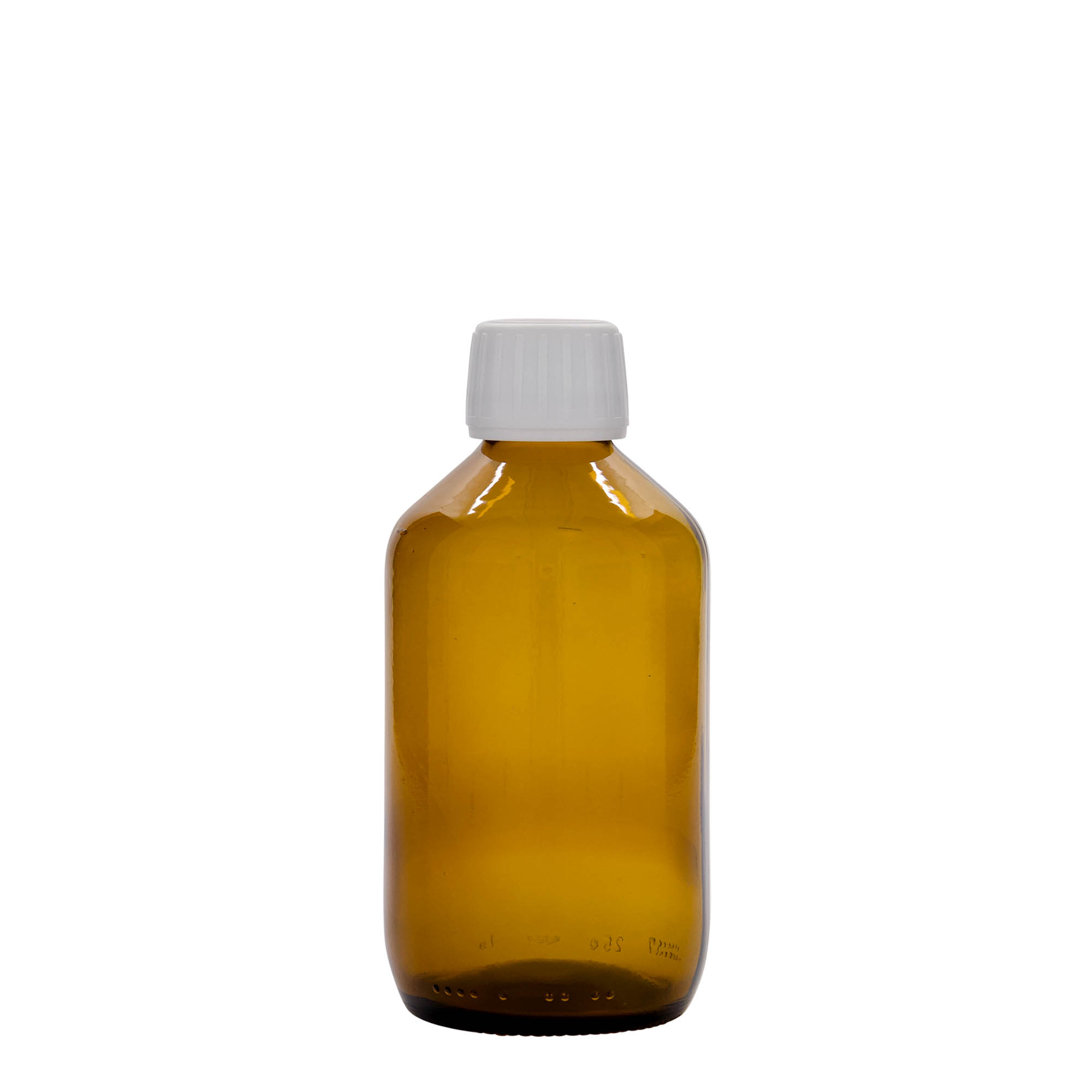 250 ml ιατρικό μπουκάλι, καφέ, γυαλί, στόμιο: PP 28 250 ml ιατρικό μπουκάλι, καφέ, γυαλί, στόμιο: PP 28
