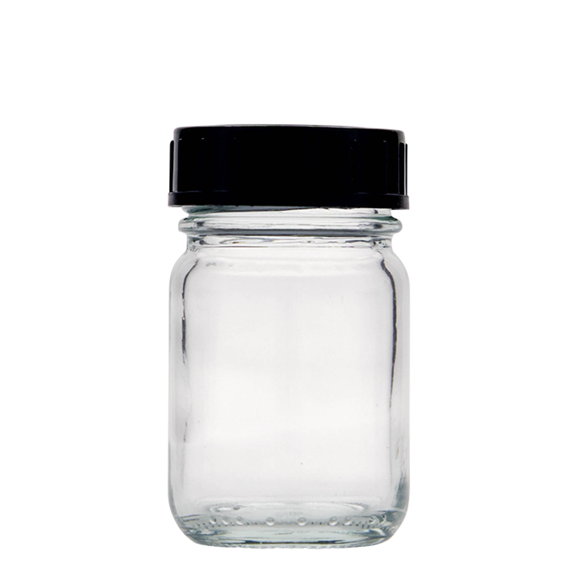 50 ml γυάλινο βάζο με φαρδύ λαιμό, στόμιο: DIN 40
