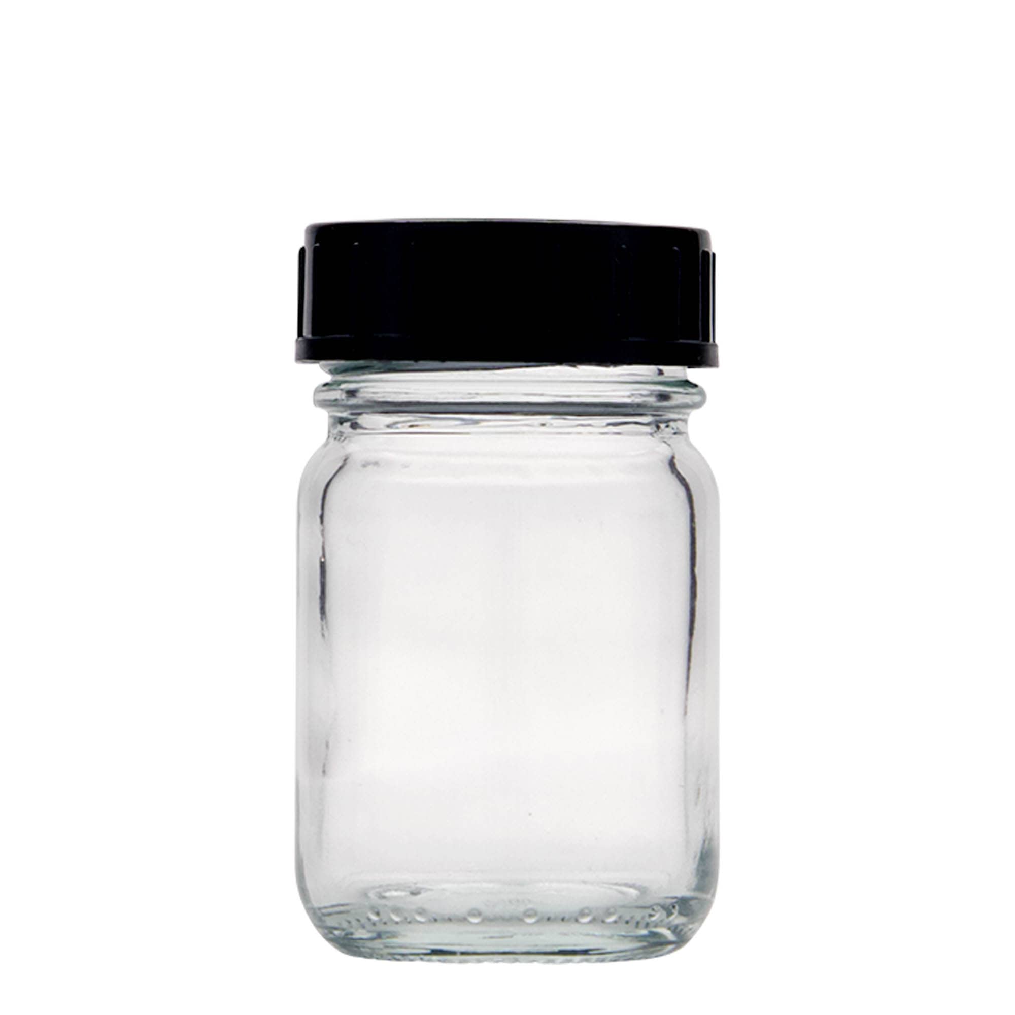 50 ml γυάλινο βάζο με φαρδύ λαιμό, στόμιο: DIN 40