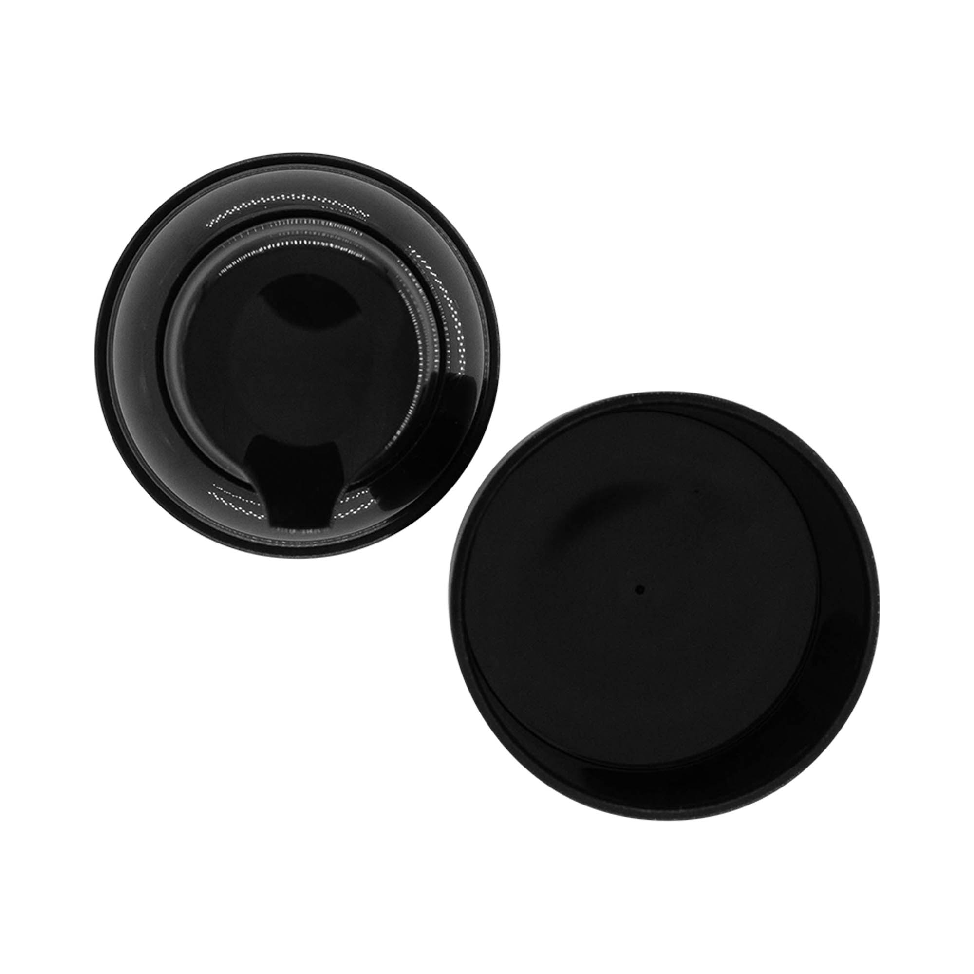 Αντλία διανομέα χωρίς αέρα 'Mezzo', πλαστικό PP, μαύρο