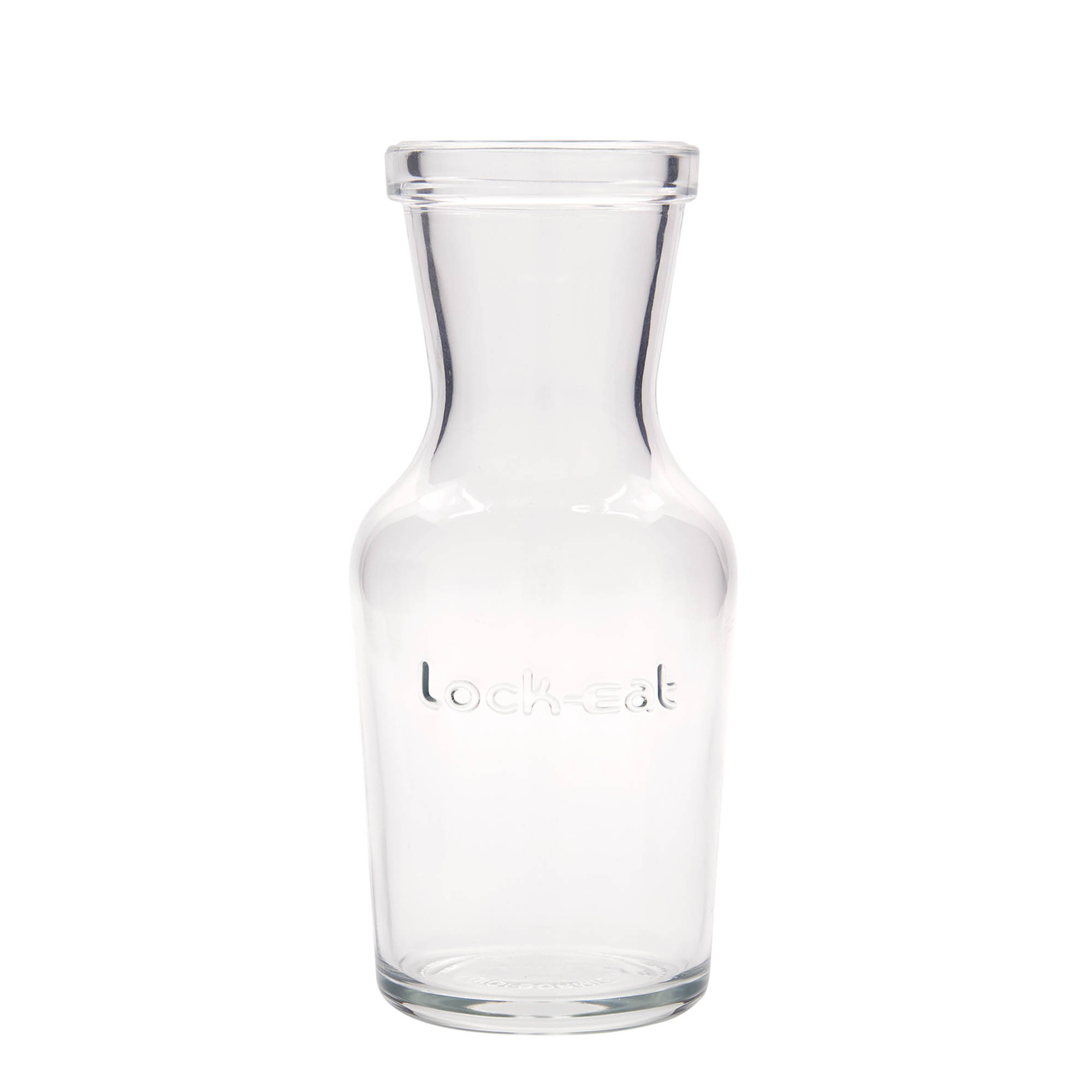 500 ml γυάλινη καράφα 'Lock-Eat', στόμιο: κλείσιμο με σύρμα-αλυσίδα