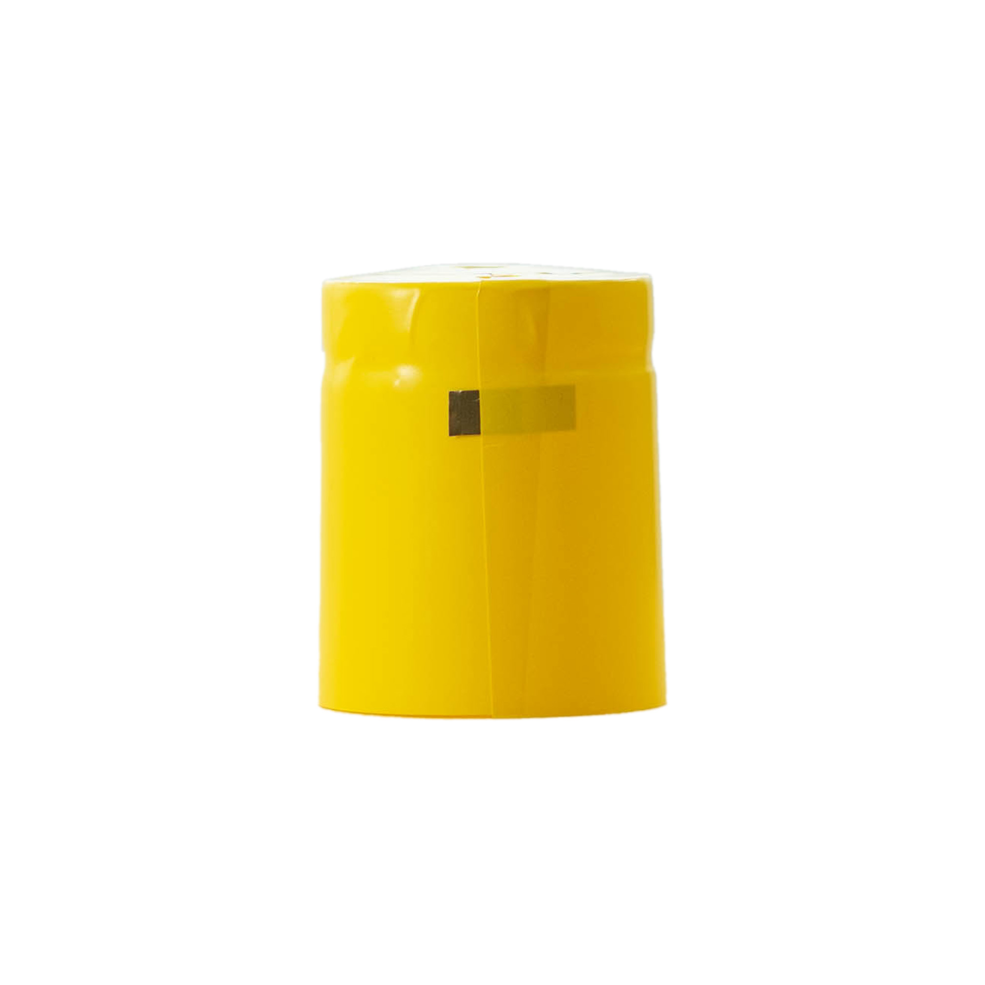 Συρρικνούμενη κάψουλα 32x41, πλαστικό PVC, κίτρινο Συρρικνούμενη κάψουλα 32x41, πλαστικό PVC, κίτρινο