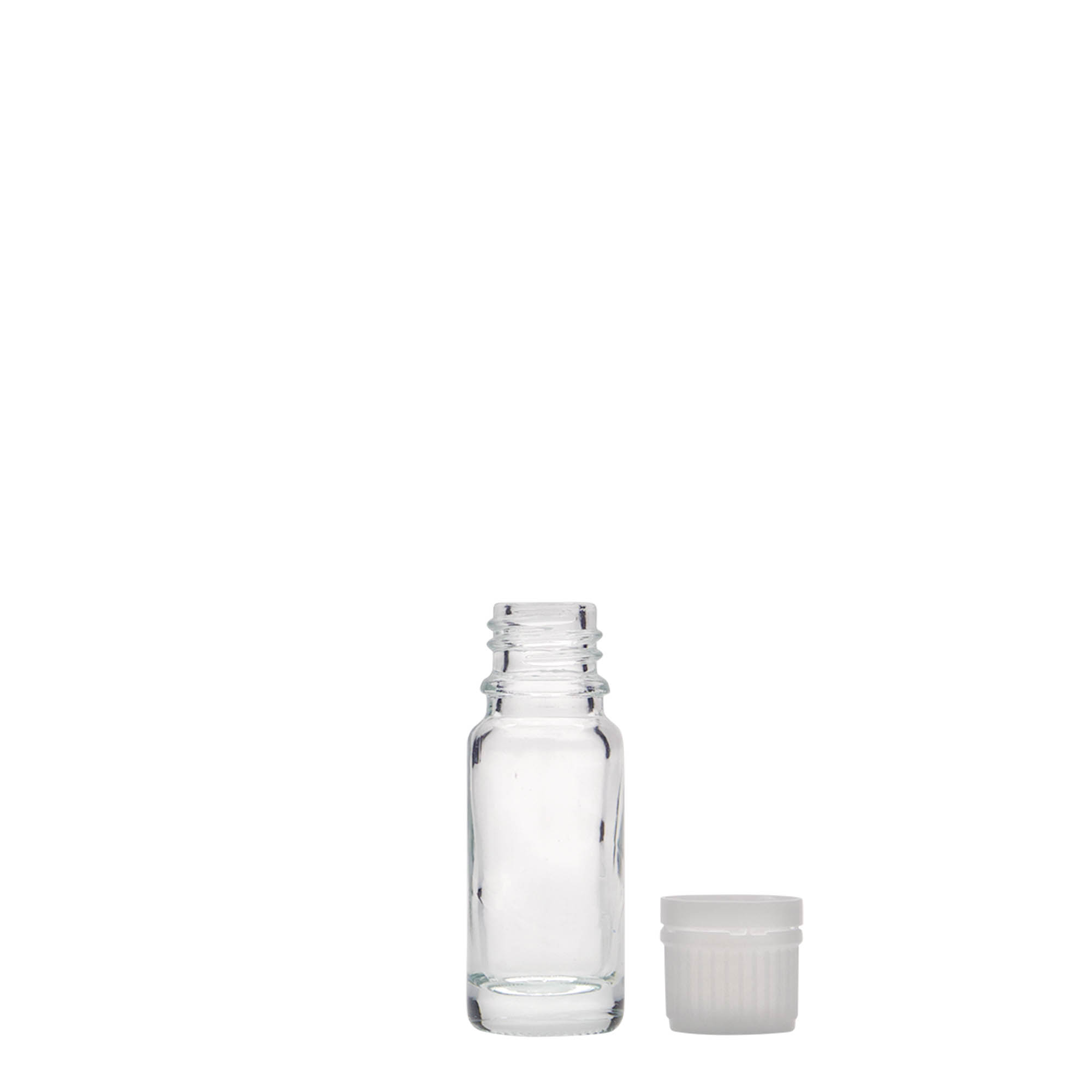 10 ml φιαλίδιο ιατρικής, γυαλί, στόμιο: DIN 18
