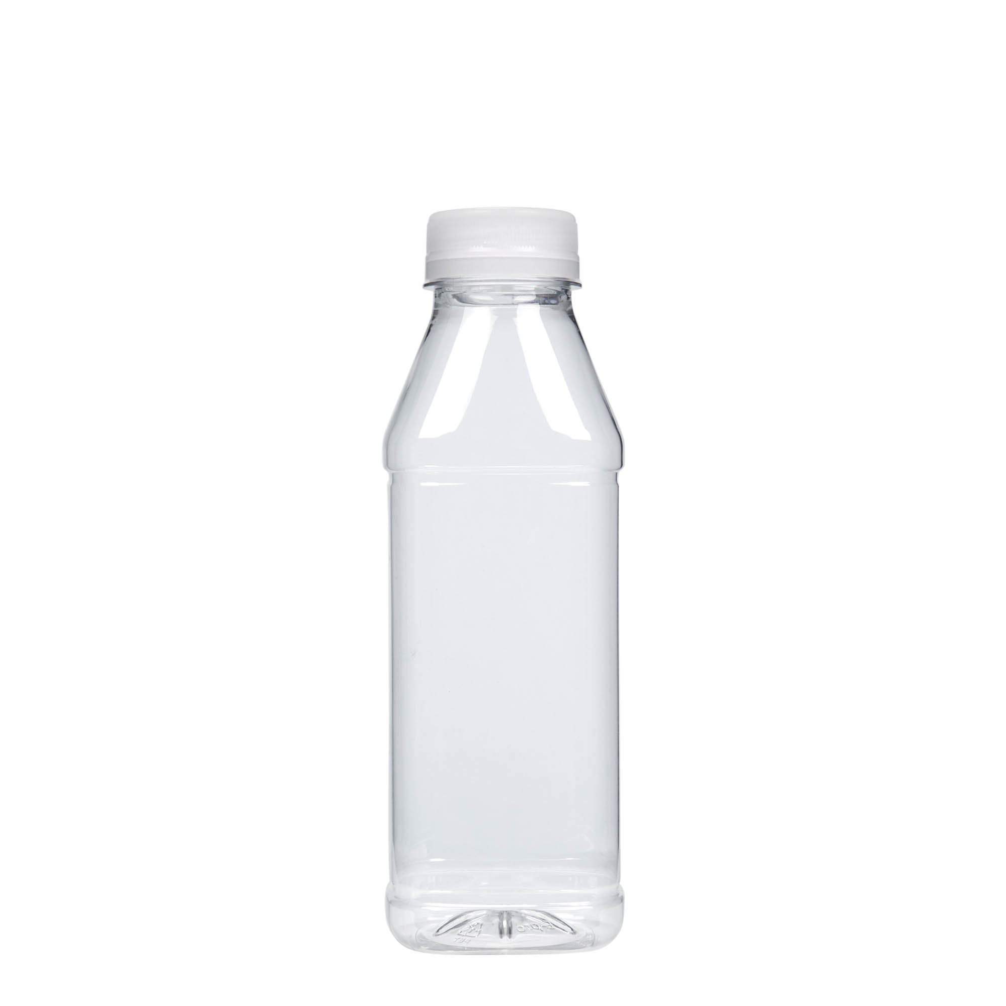500 ml PET-μπουκάλι 'Milk and Juice Carré', τετράγωνο, πλαστικό, στόμιο: 38 mm 500 ml PET-μπουκάλι 'Milk and Juice Carré', τετράγωνο, πλαστικό, στόμιο: 38 mm
