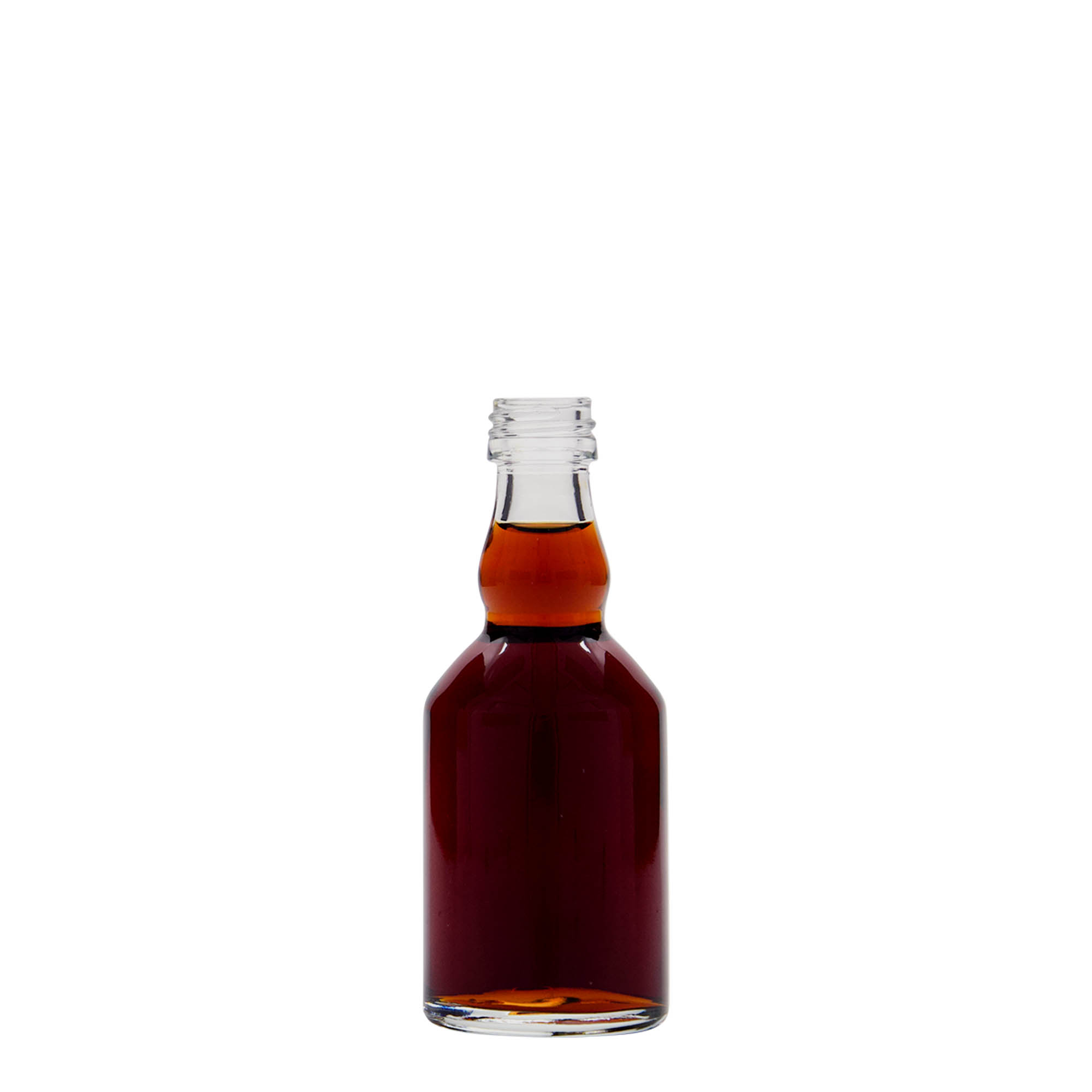 50 ml γυάλινο μπουκάλι 'Georgio', στόμιο: PP 18 50 ml γυάλινο μπουκάλι 'Georgio', στόμιο: PP 18