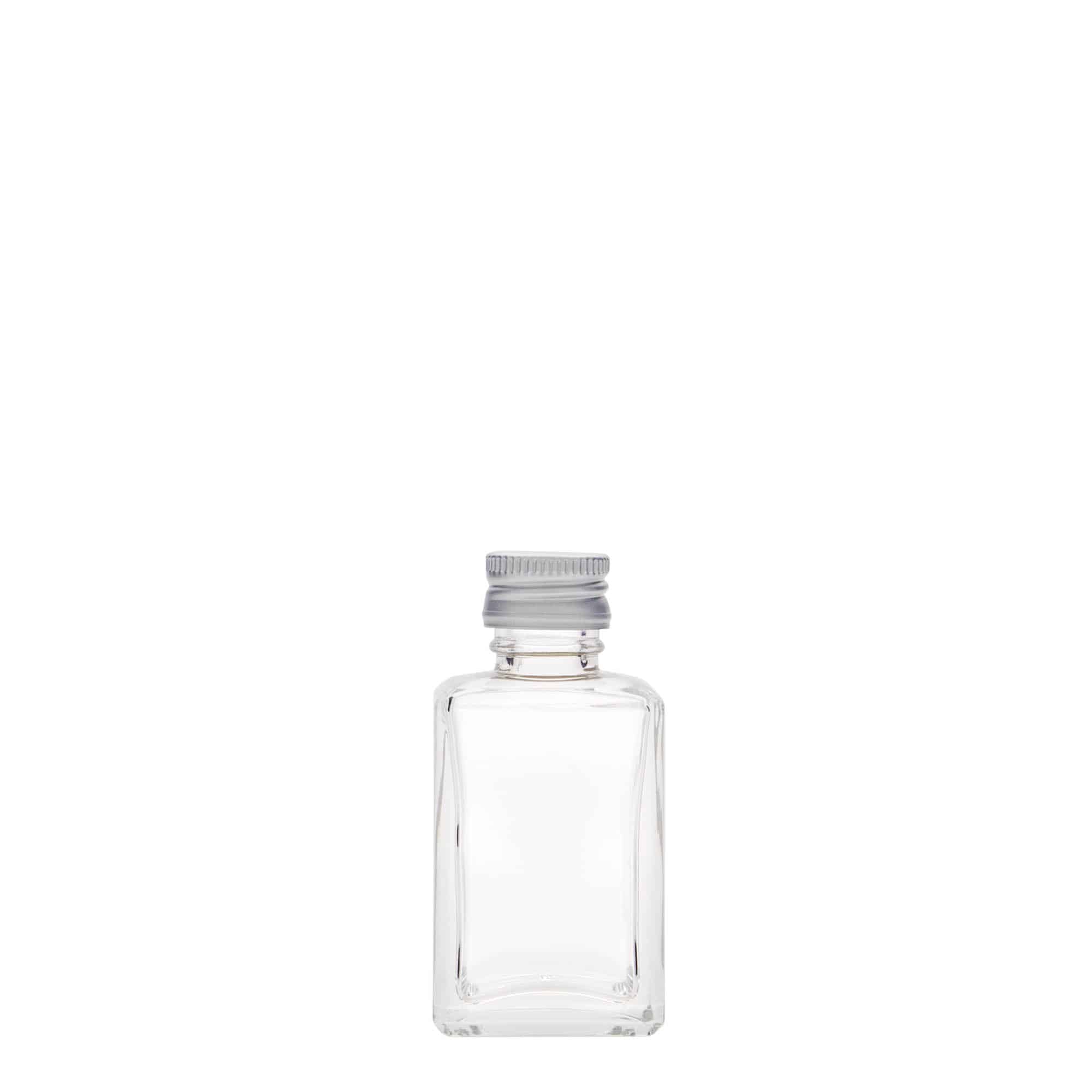 30 ml γυάλινο μπουκάλι 'Tamme', τετράγωνο, στόμιο: PP 18