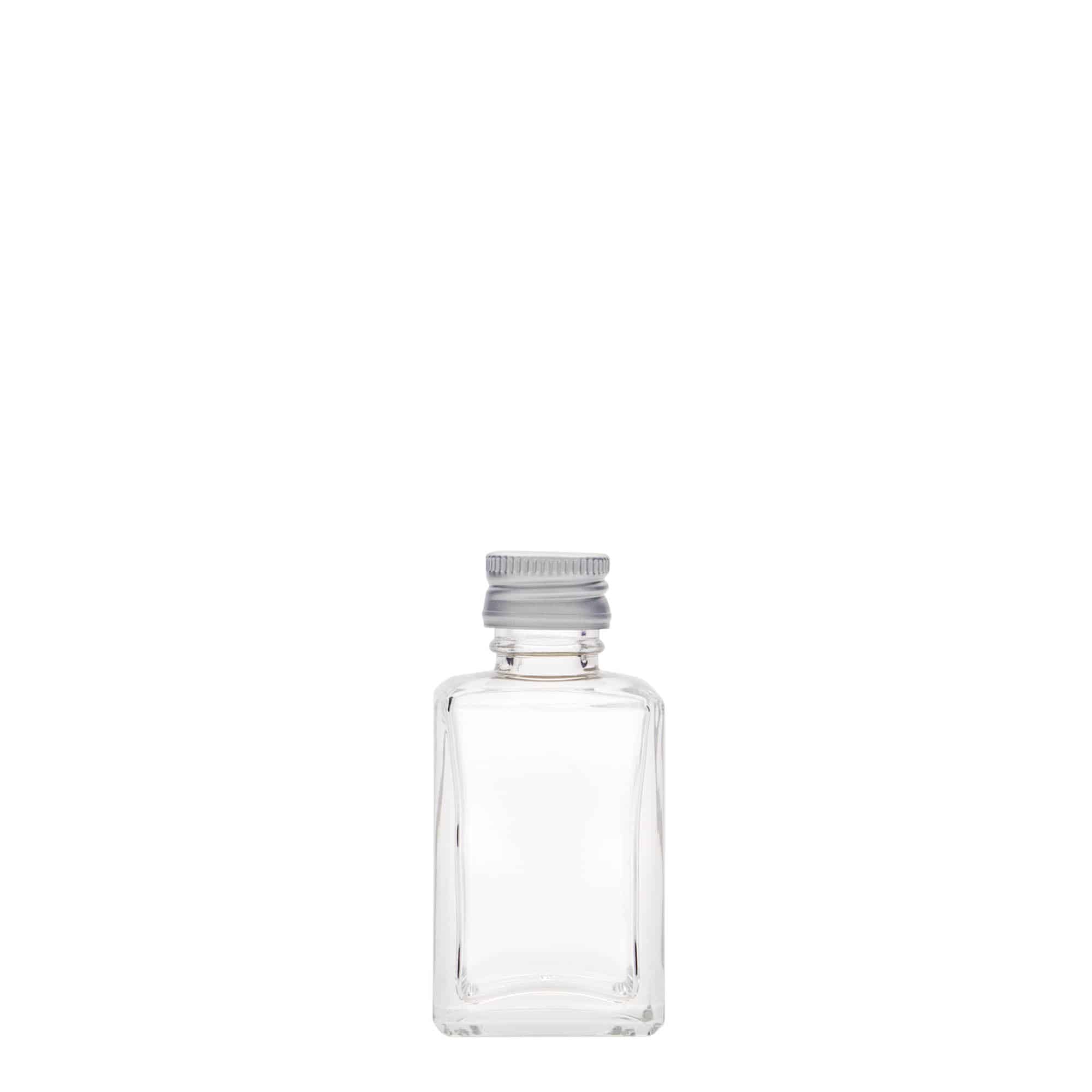 30 ml γυάλινο μπουκάλι 'Tamme', τετράγωνο, στόμιο: PP 18