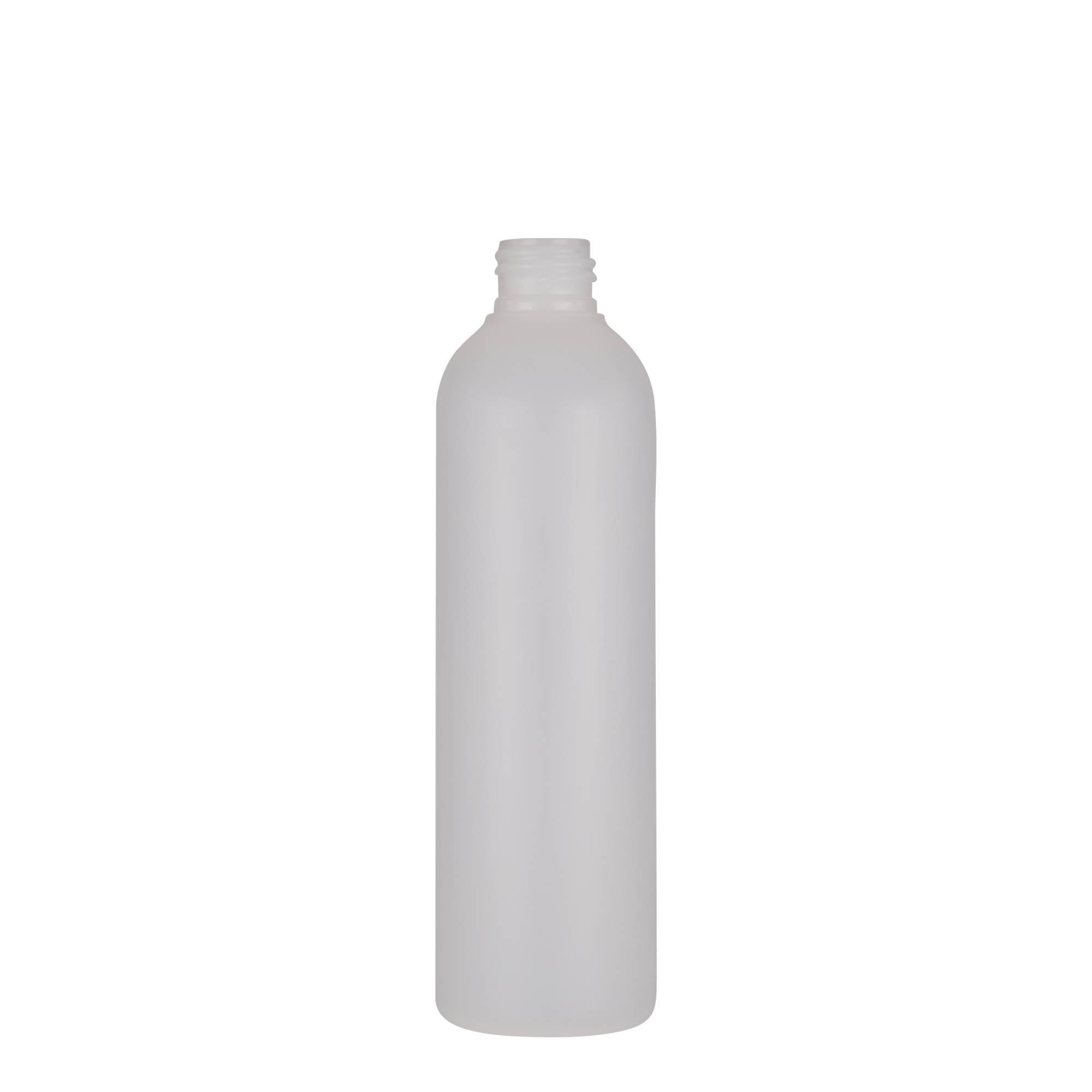 250 ml πλαστικό μπουκάλι 'Tuffy', HDPE, φυσικό, στόμιο: 24/410