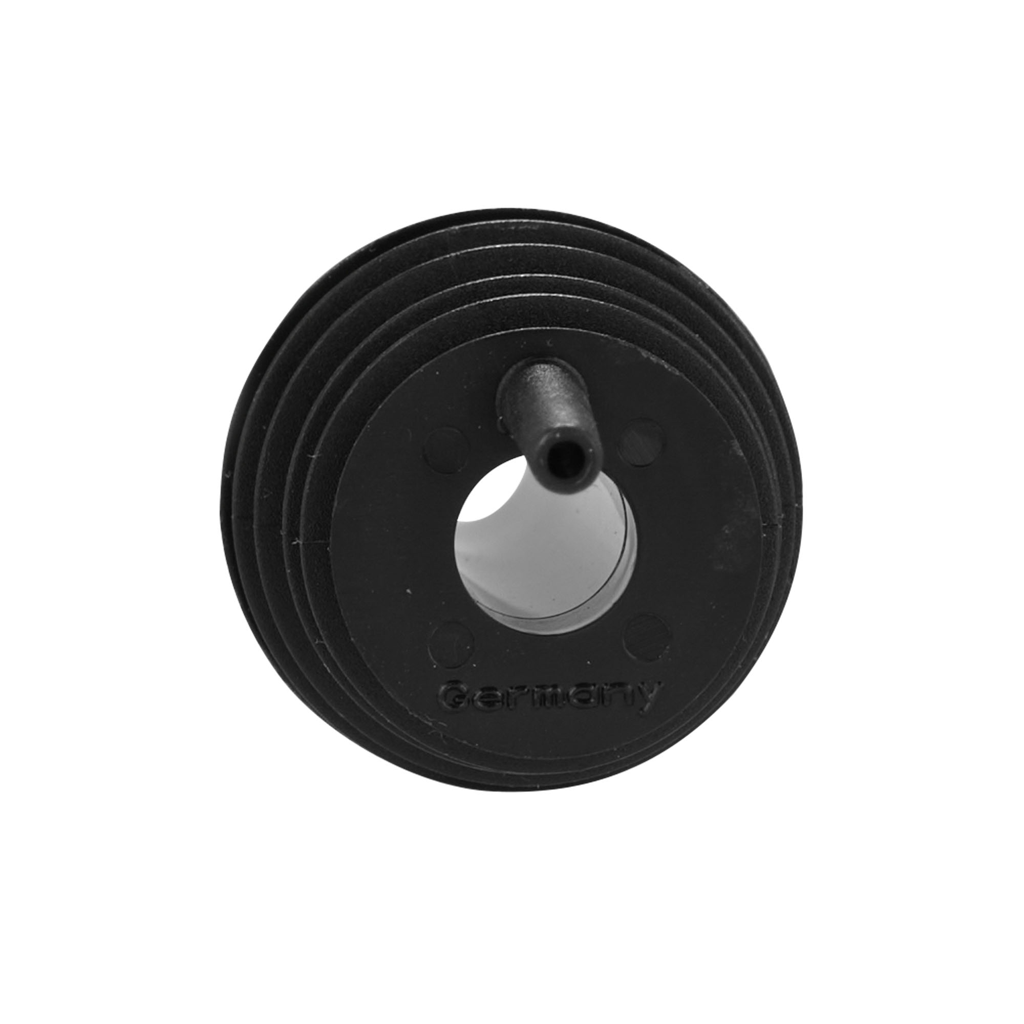 Ακροφύσιο Inox με καπάκι, ανοξείδωτο ατσάλι, ασημί