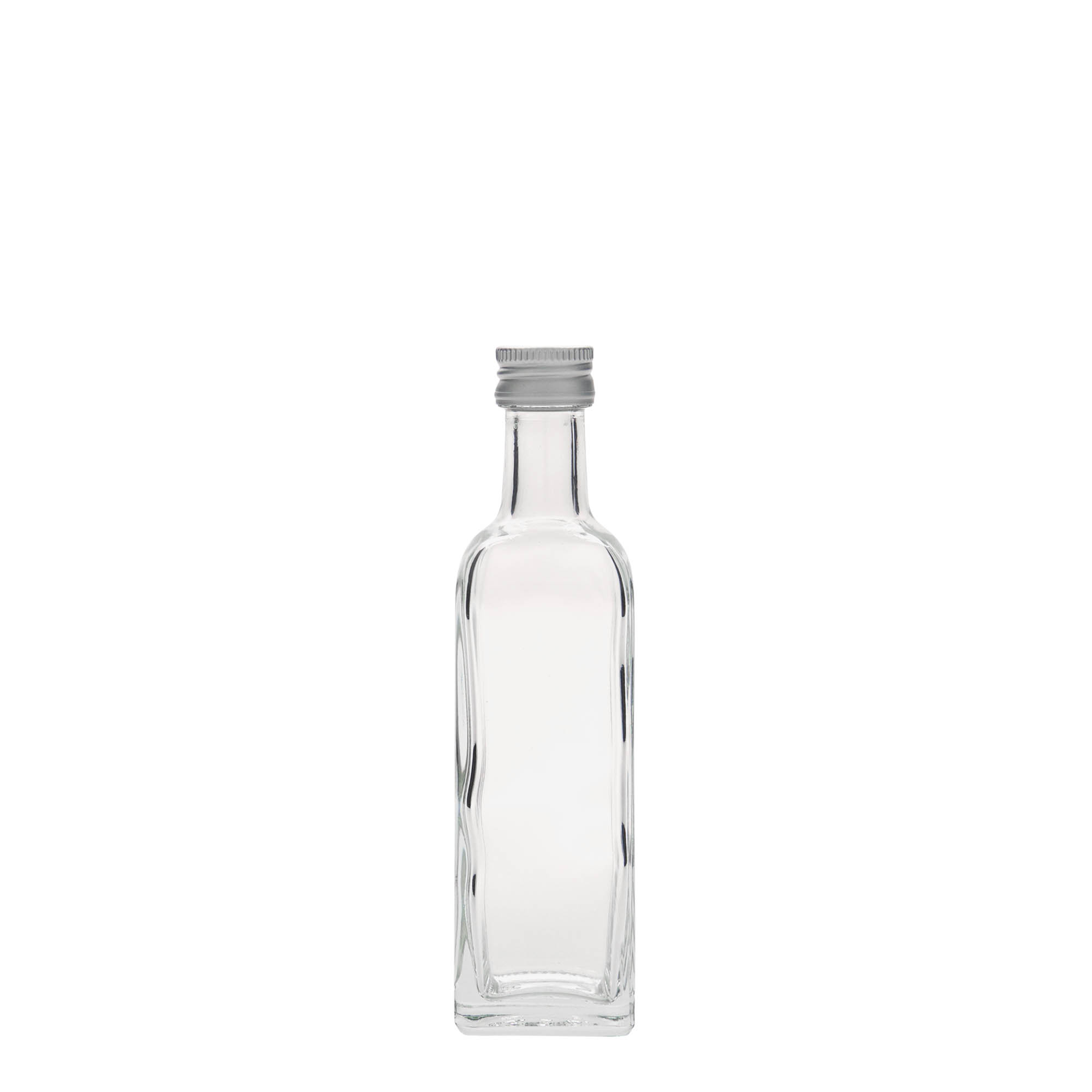 60 ml γυάλινο μπουκάλι 'Marasca', τετράγωνο, στόμιο: PP 18 60 ml γυάλινο μπουκάλι 'Marasca', τετράγωνο, στόμιο: PP 18