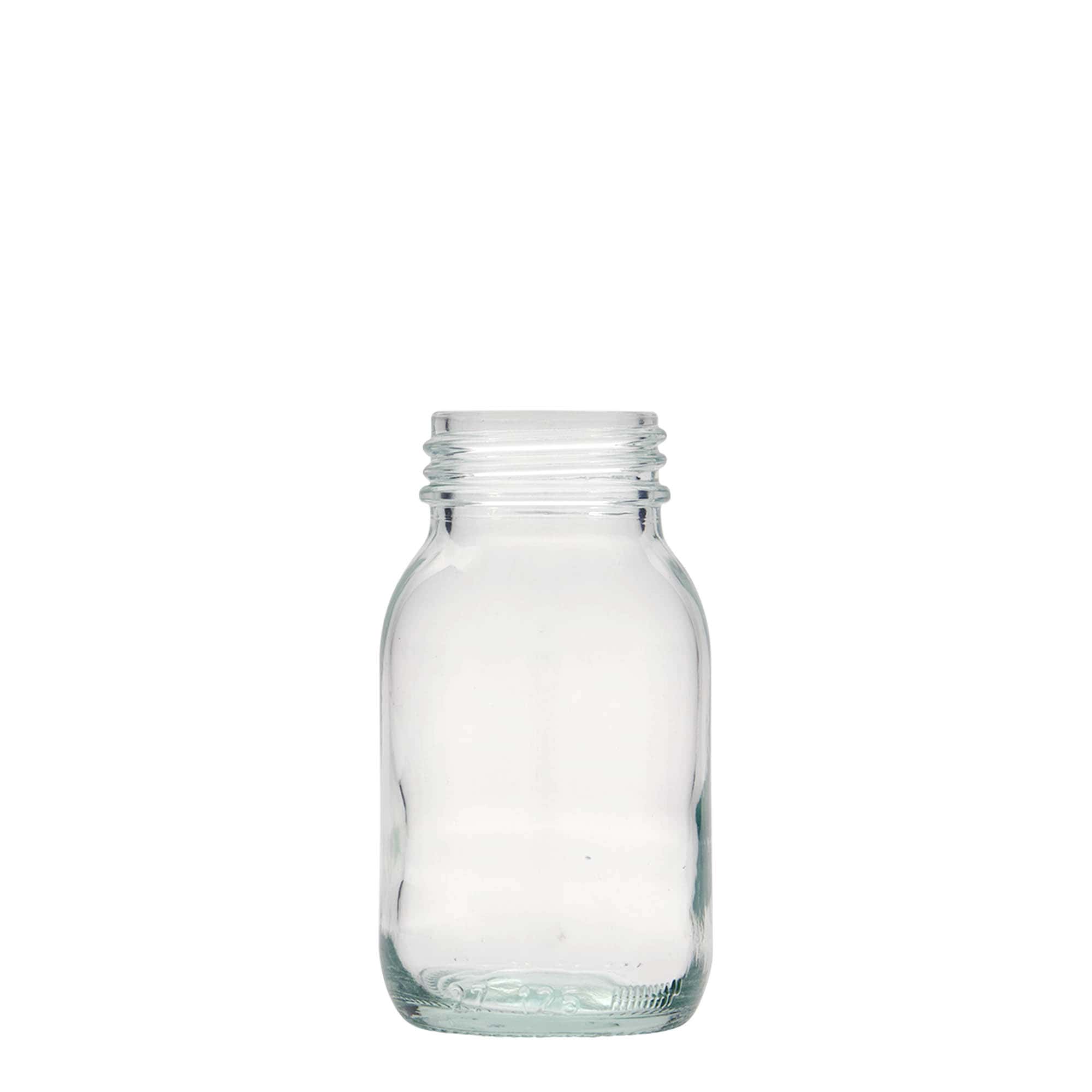125 ml βάζο με φαρδύ λαιμό, στόμιο: DIN 40