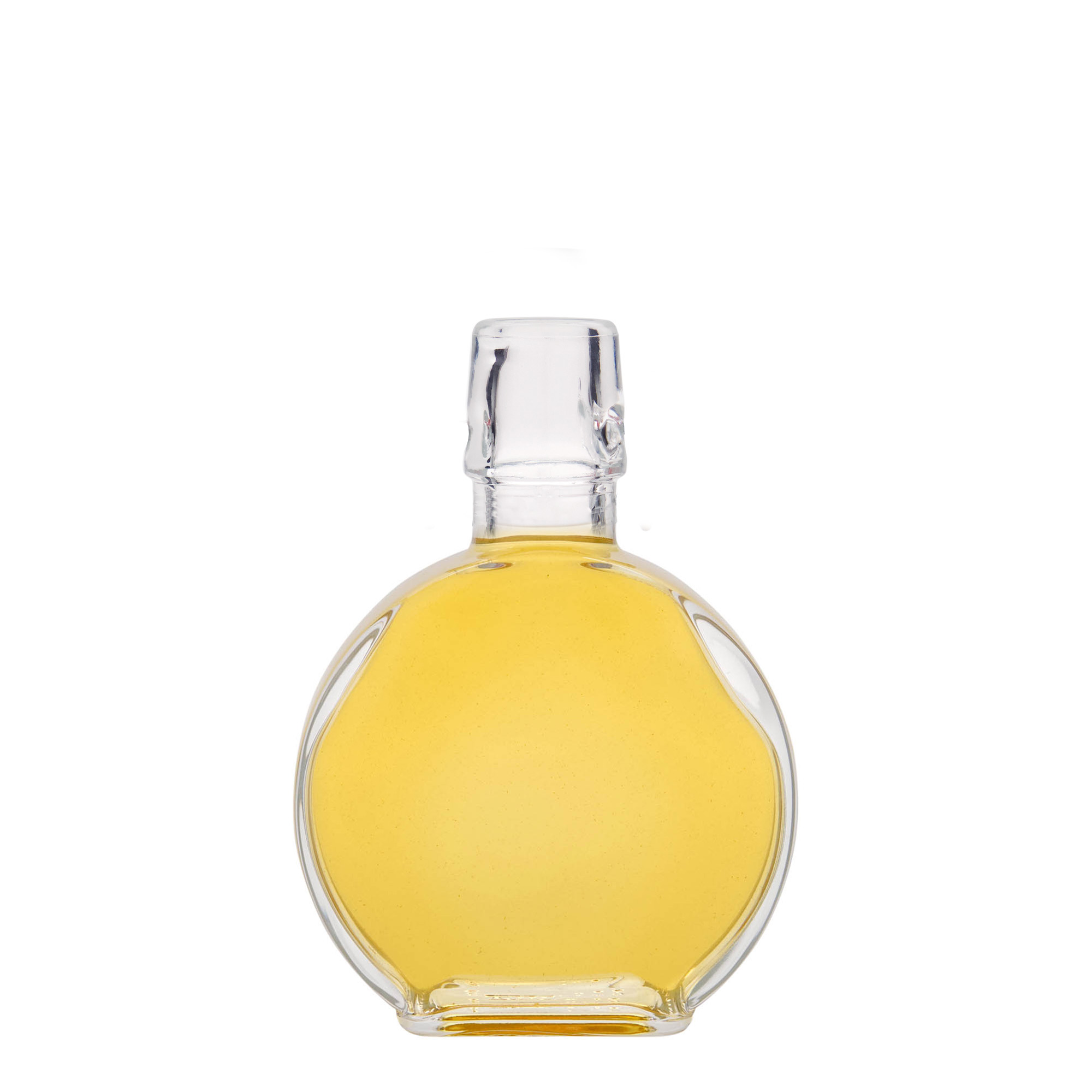 200 ml γυάλινο μπουκάλι 'Sensatione', ορθογώνιο, στόμιο: κλείσιμο με μπρούτζινο κλιπ