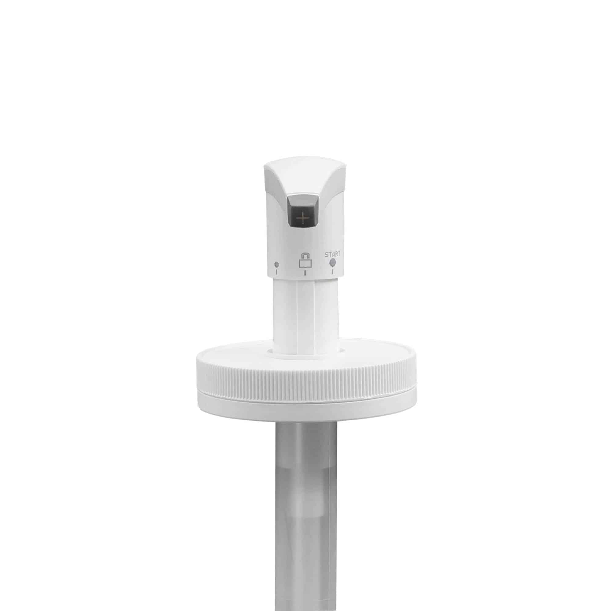 Αντλία διανομέα για 655 ml 'Securibox', πλαστικό PE, λευκό, για στόμιο: βιδωτό καπάκι