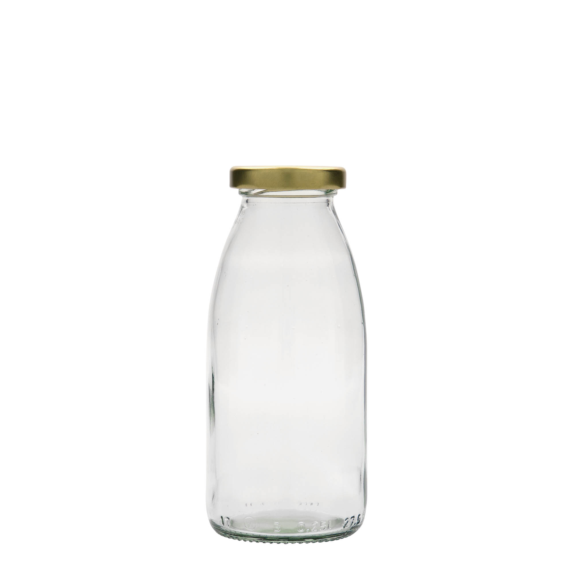 250 ml γυάλινο μπουκάλι Vroni #, στόμιο: Twist-Off (TO 43)
