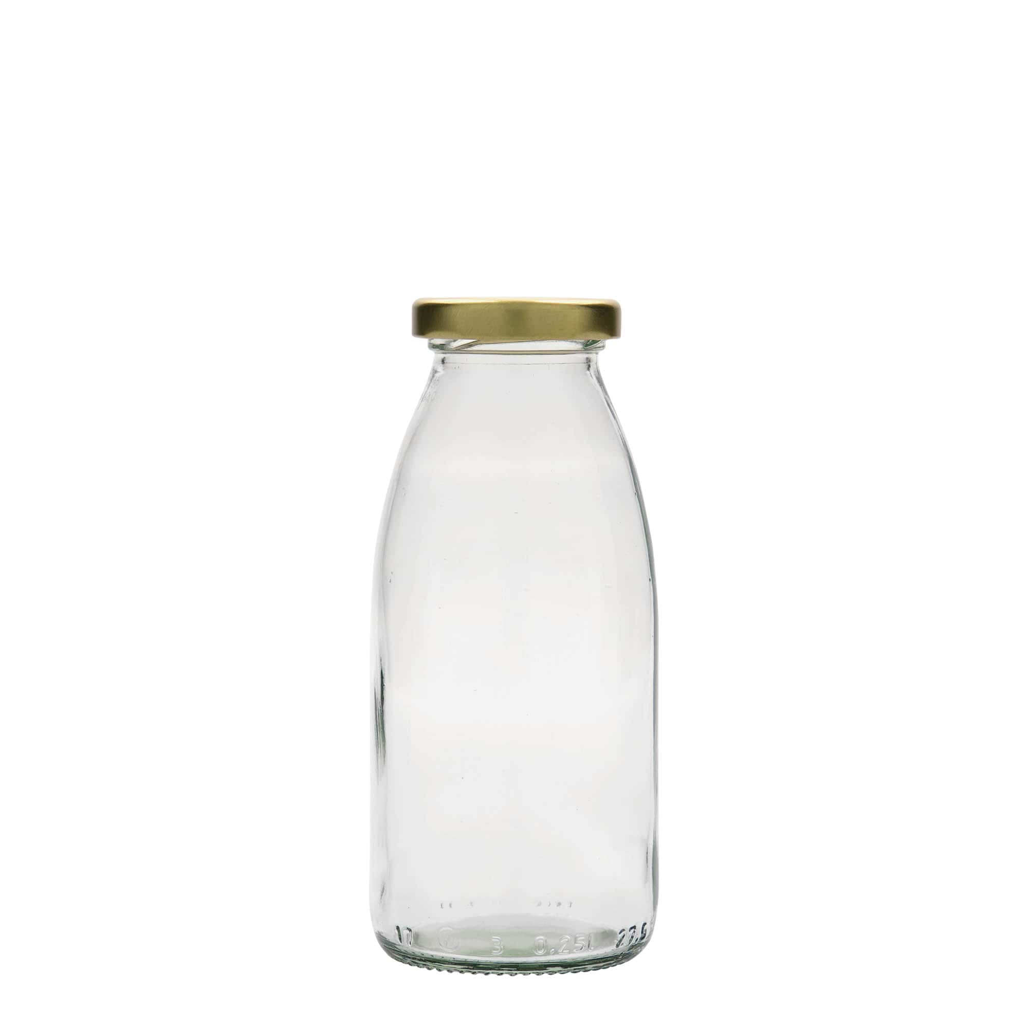 250 ml γυάλινο μπουκάλι Vroni #, στόμιο: Twist-Off (TO 43)