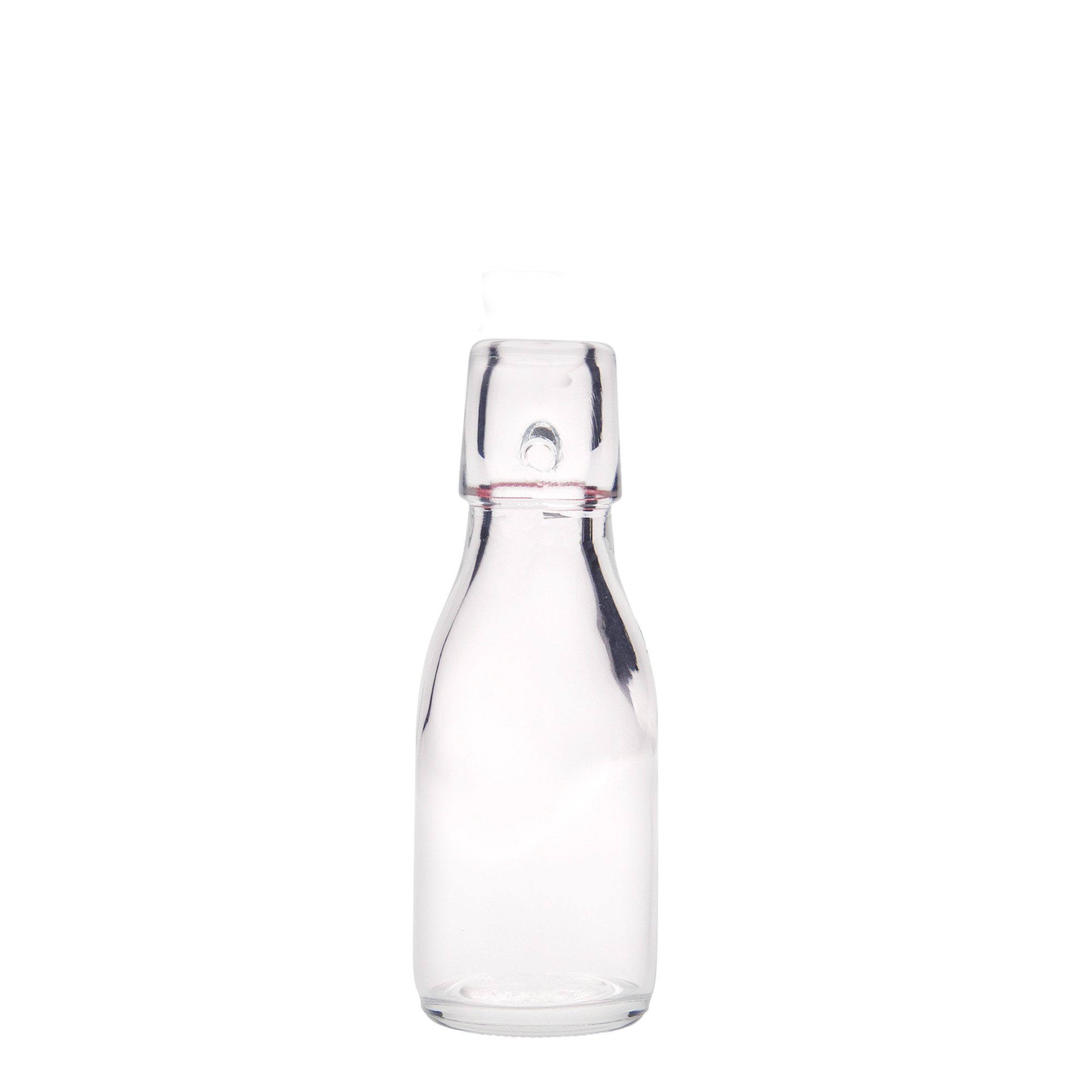 100 ml γυάλινο μπουκάλι 'Paul', στόμιο: κλιπ κλεισίματος