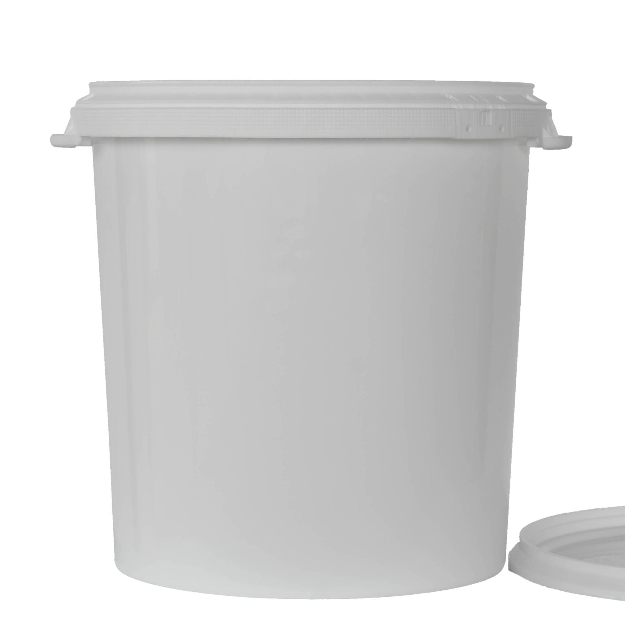 30 l κουβάς, πλαστικό PP, λευκός 30 l κουβάς, πλαστικό PP, λευκός
