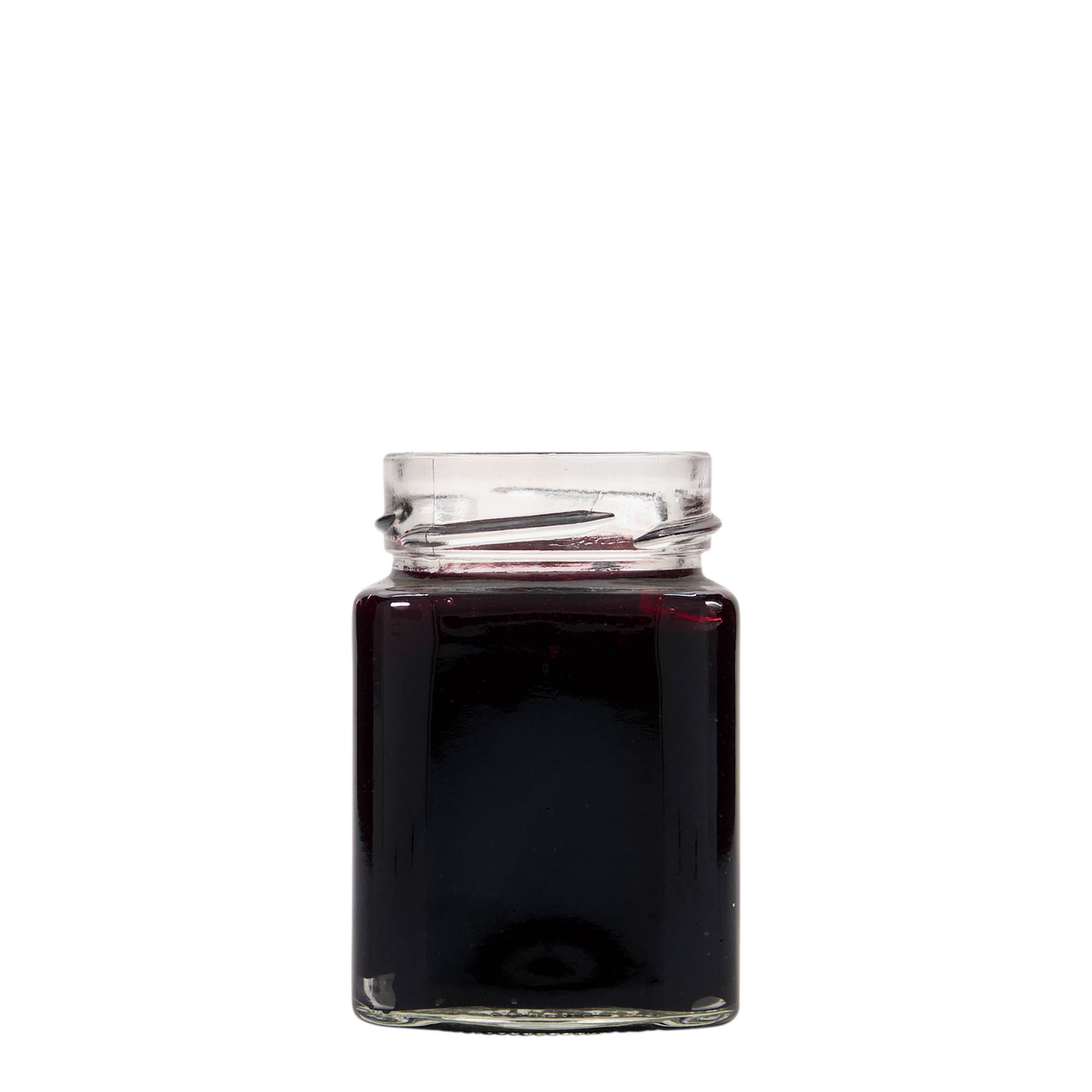 212 ml τετράγωνο γυάλινο βάζο 'Funny', στόμιο: Deep-Twist-Off (DTO 58) 212 ml τετράγωνο γυάλινο βάζο 'Funny', στόμιο: Deep-Twist-Off (DTO 58)