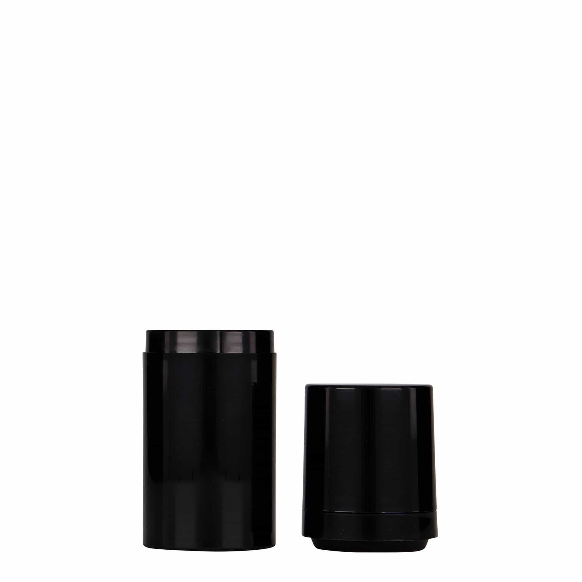 30 ml Airless διανομέας 'Mezzo', πλαστικό PP, μαύρο