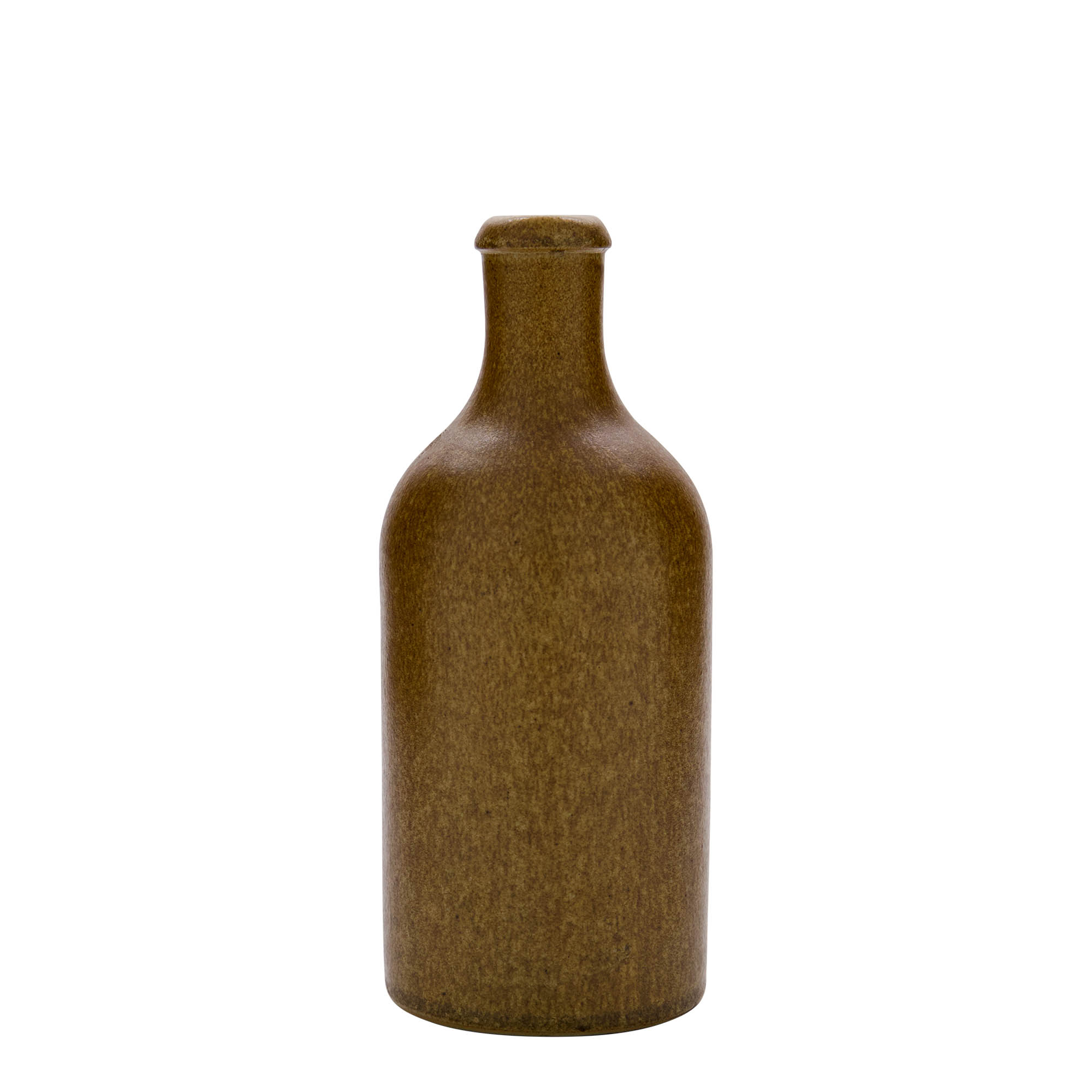 500 ml κανάτα από πηλό, κεραμικό, καφέ-κρυσταλλικό, στόμιο: φελλός