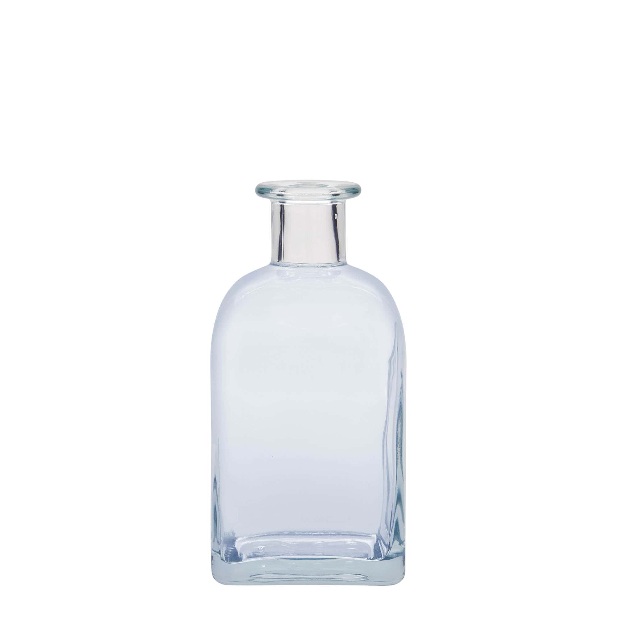 350 ml γυάλινο μπουκάλι Apotheker Carré, τετράγωνο, στόμιο: φελλός