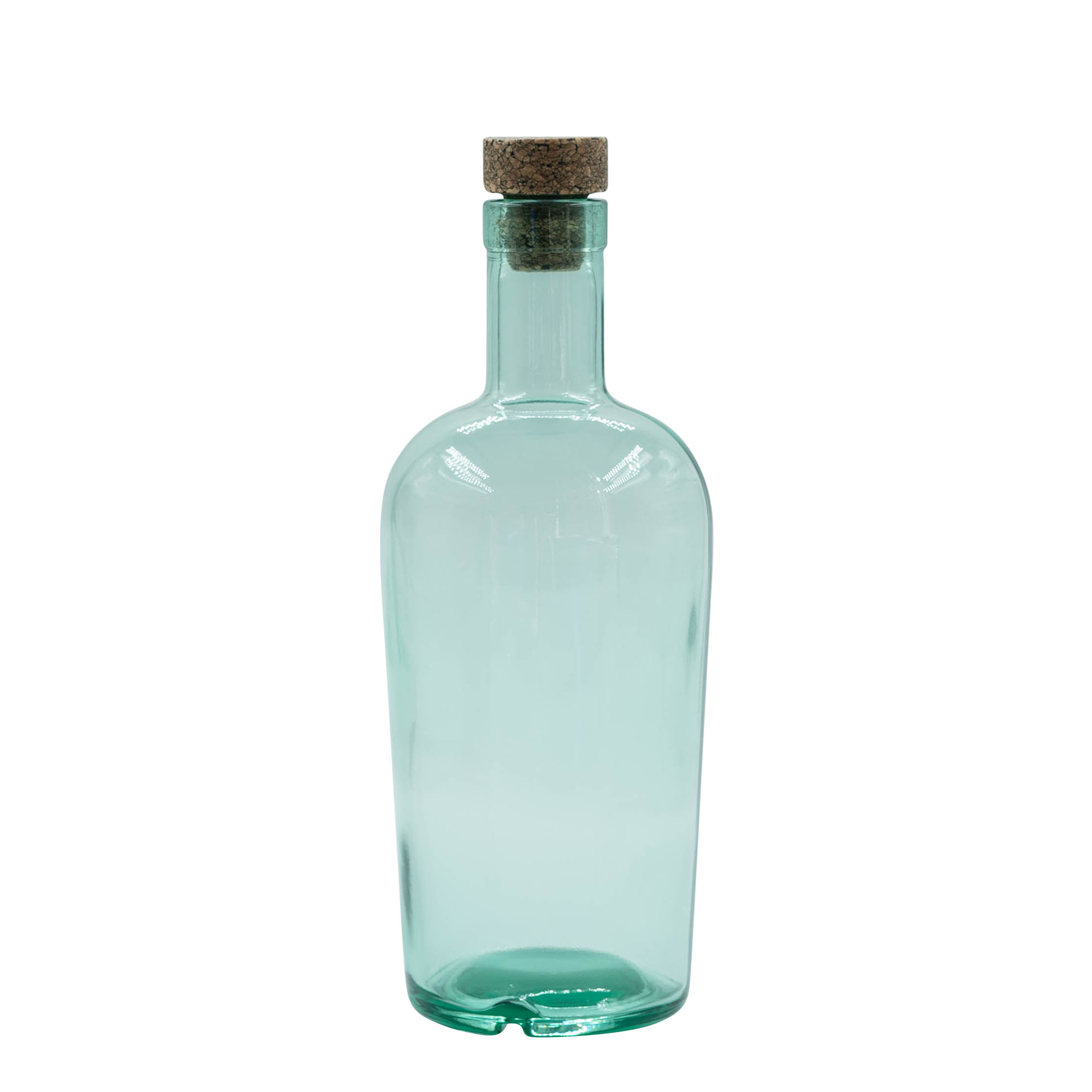 700 ml γυάλινο μπουκάλι 'Teo Light', στόμιο: φελλός