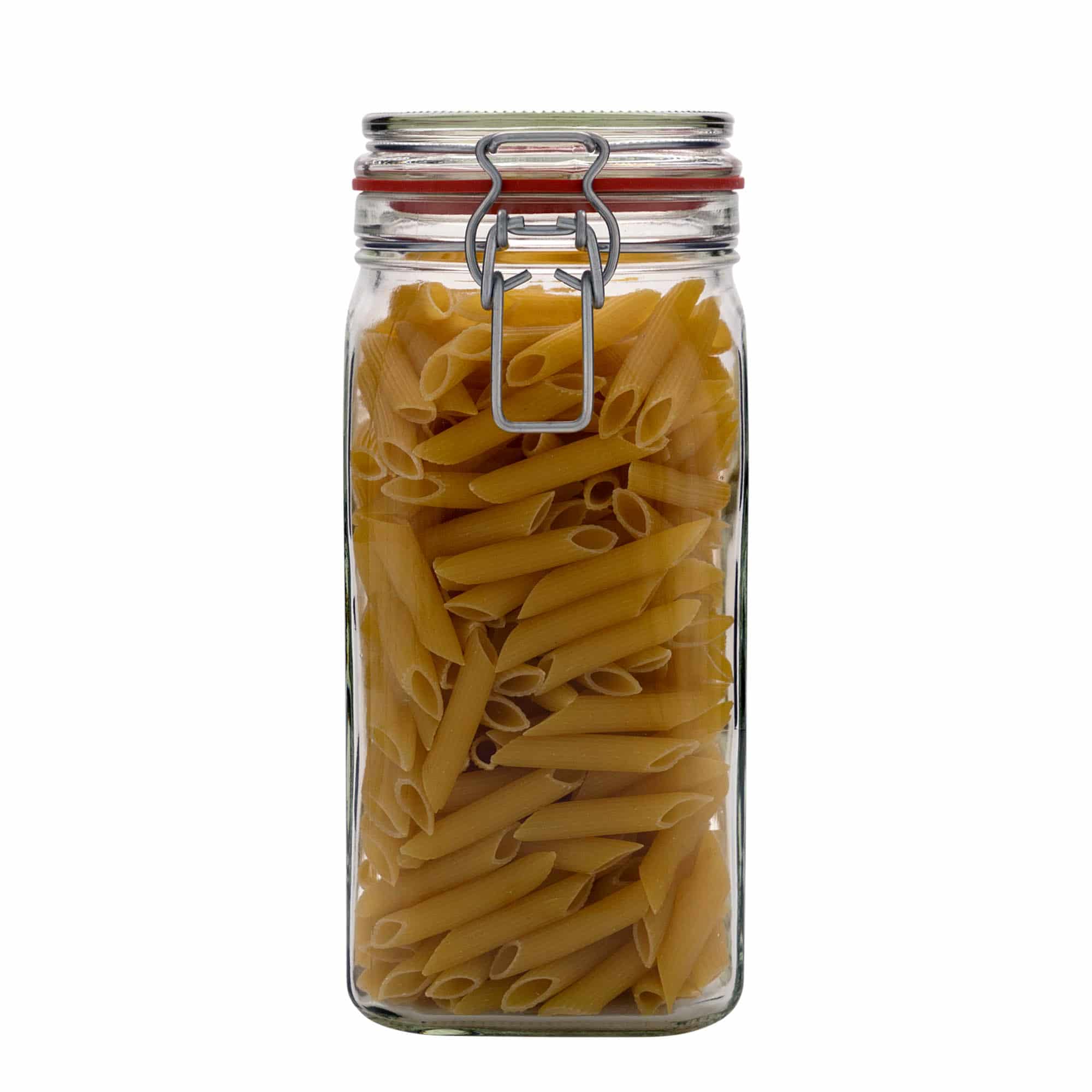1.540 ml βάζο με σύρμα κλεισίματος #, τετράγωνο, στόμιο: κλείσιμο με σύρμα
