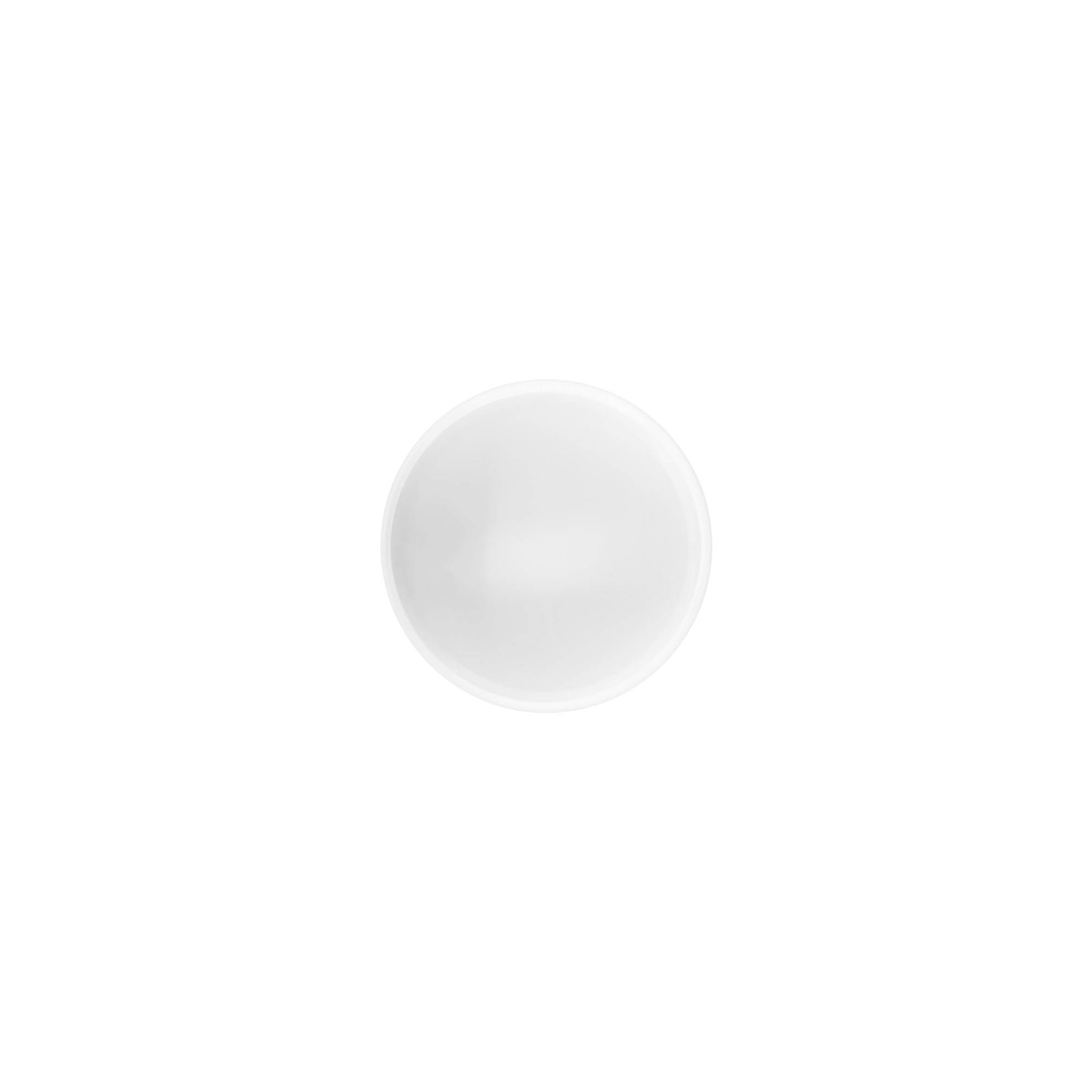 Βιδωτό καπάκι 'White Line' 35ml, πλαστικό PP, λευκό