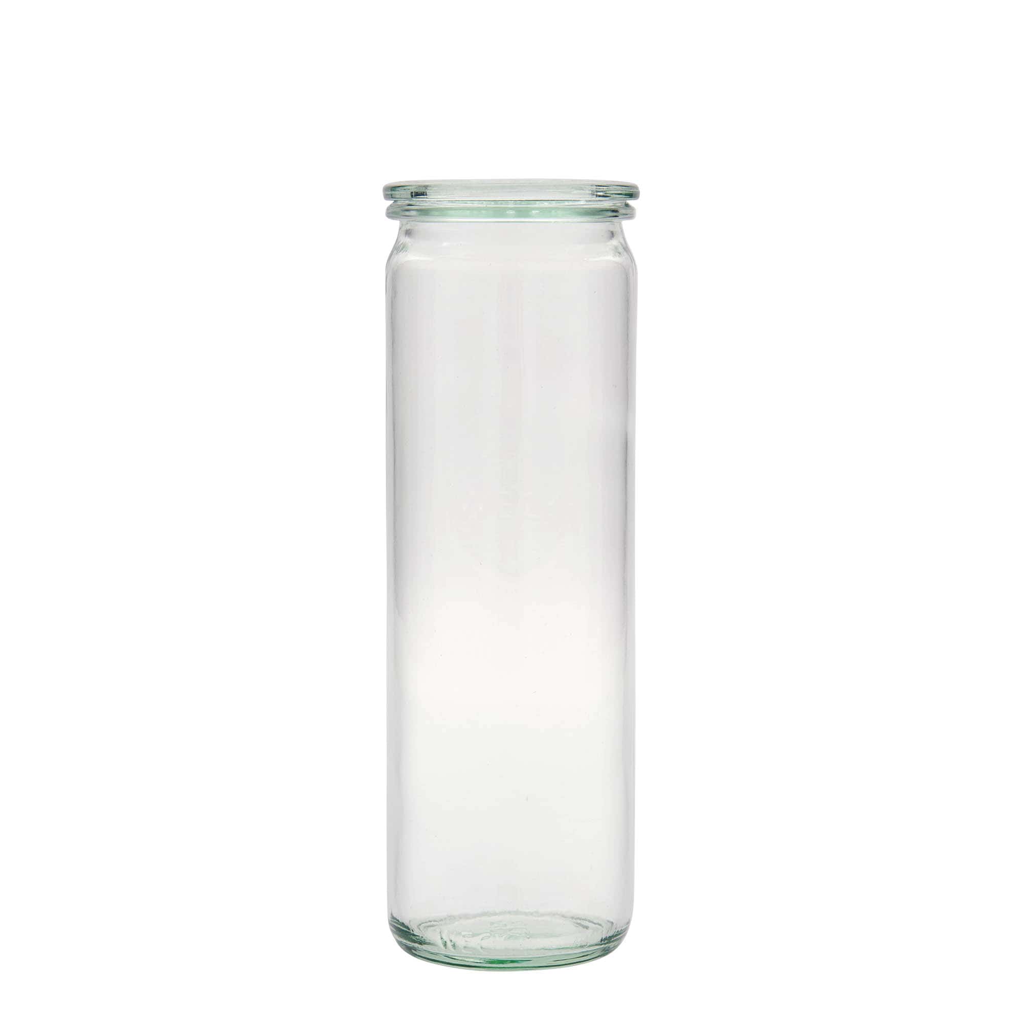 Κυλινδρικό βάζο WECK 600 ml, στόμιο: στρογγυλεμένο χείλος Κυλινδρικό βάζο WECK 600 ml, στόμιο: στρογγυλεμένο χείλος